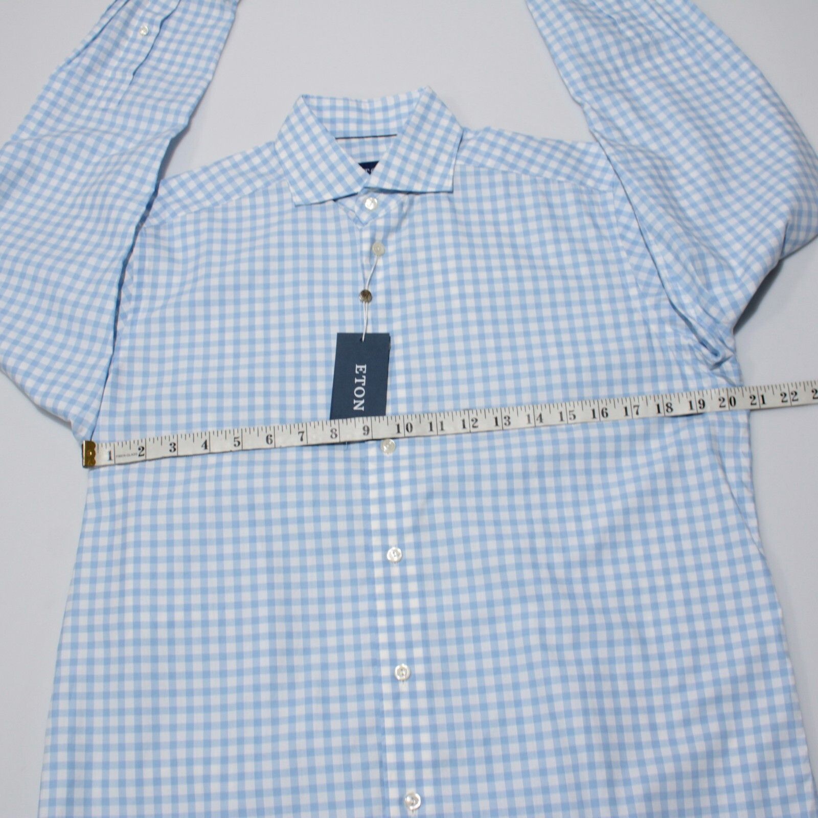 Eton Eton New with tags Shirt Size M US In Blue Size US M / EU 48-50 / 2 - 4 Thumbnail
