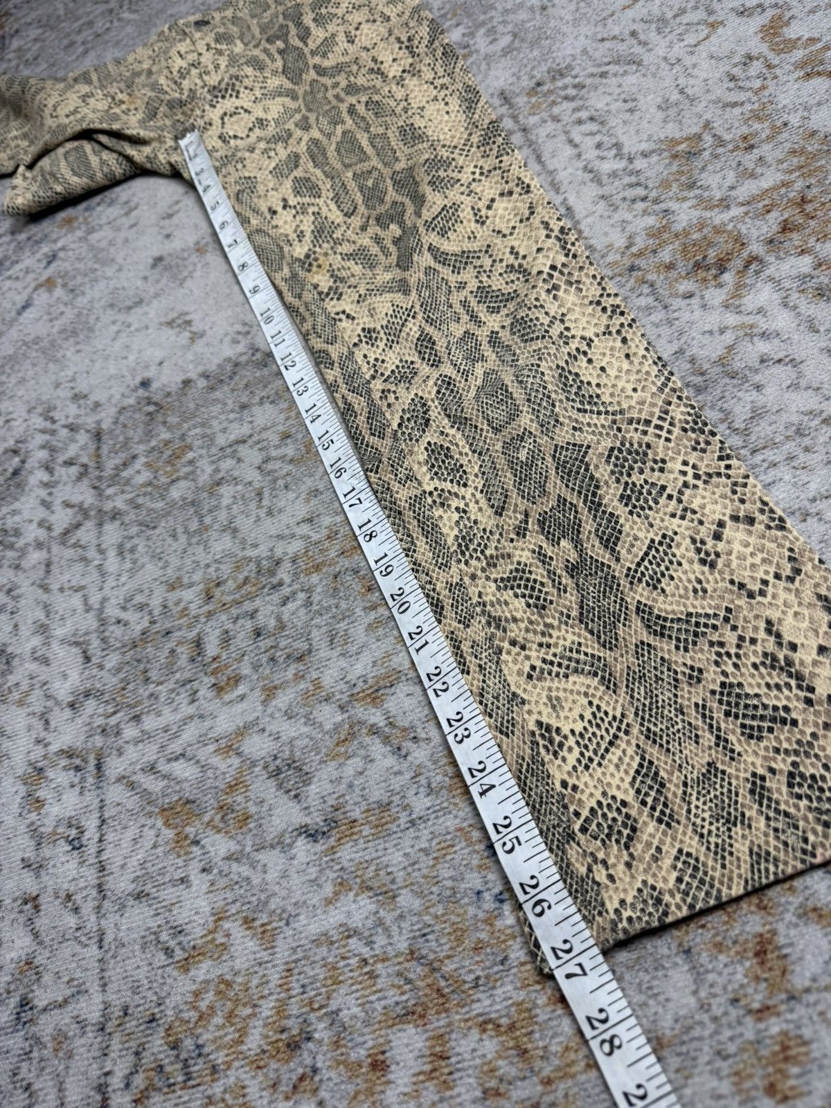 Tornado Mart Cimarron snake skin y2k style pants Size US 26 / EU 42 - 13 Thumbnail