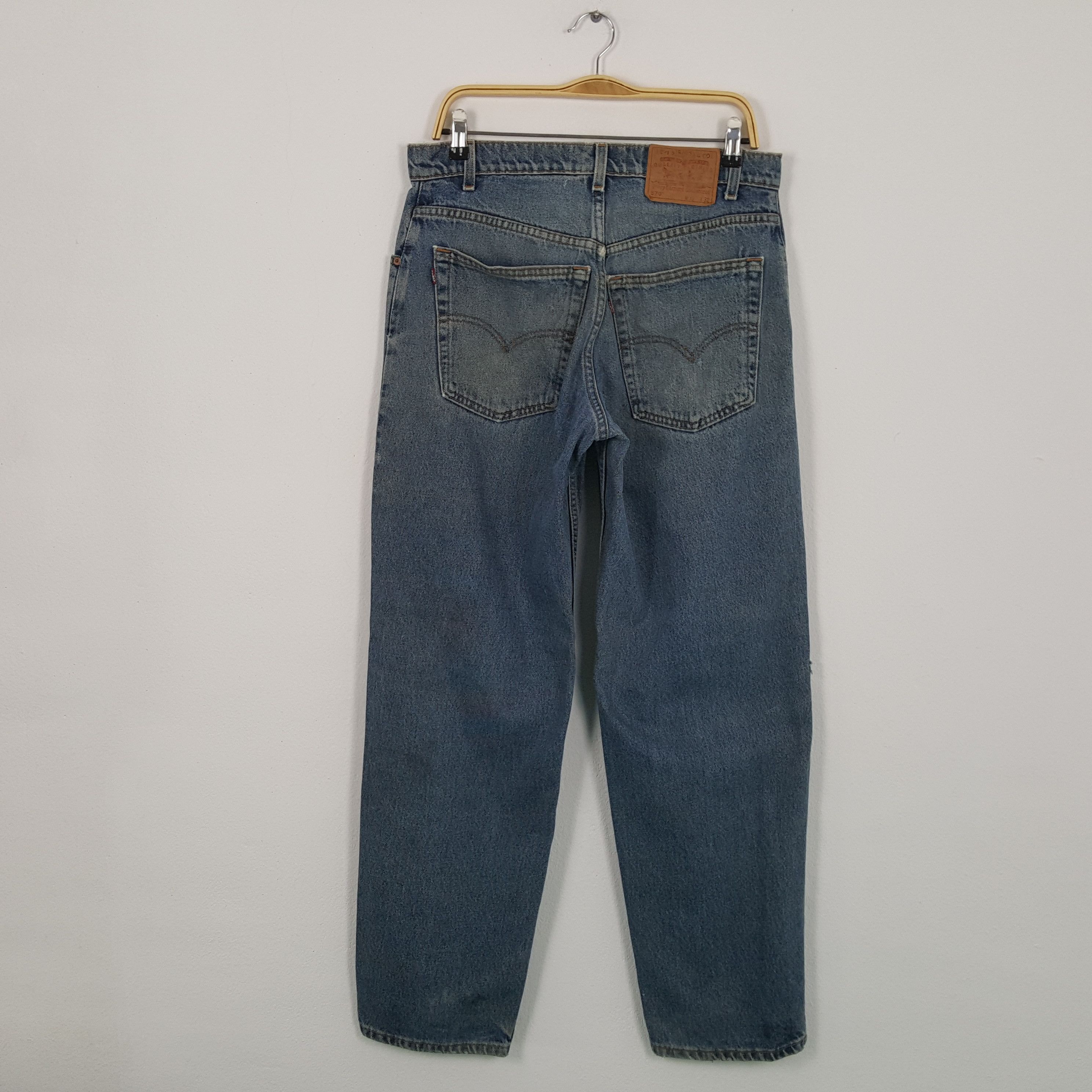 Levi's × Vintage LEVIS Streetwear Rock Punk Style Distressed Jeans Size US 32 / EU 48 - 4 Thumbnail