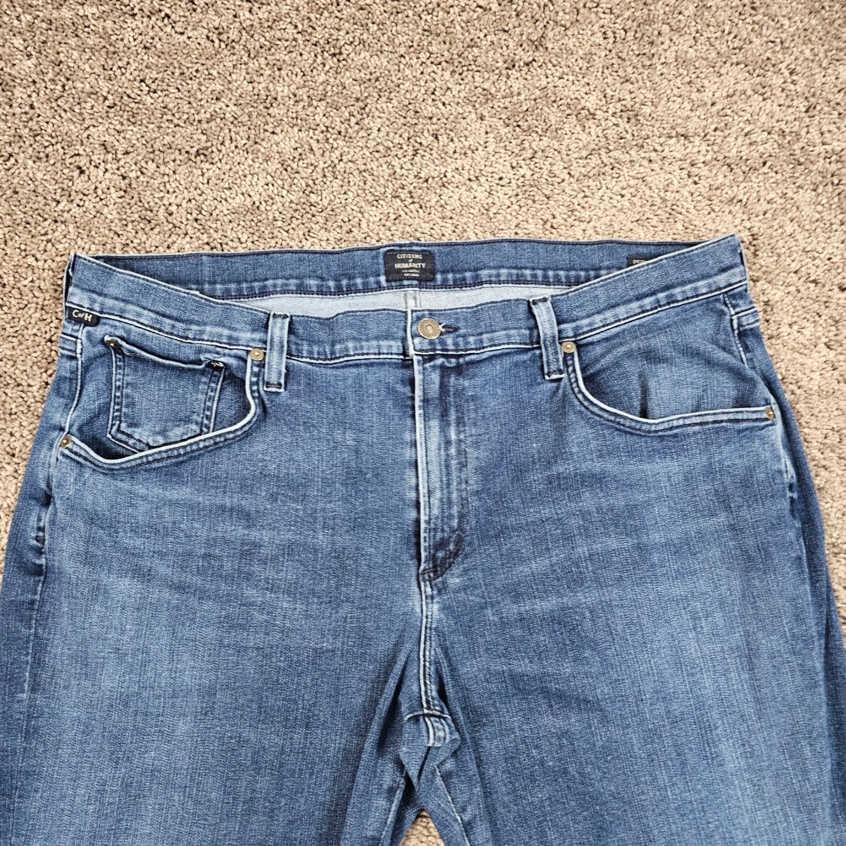 Citizens Of Humanity Citizens of Humanity Jeans Men 40 Straight Mid Stretch Dark Wash Denim 38x29 Regular Inseam 29 Logo USA Size US 38 / EU 54 - 2 Thumbnail