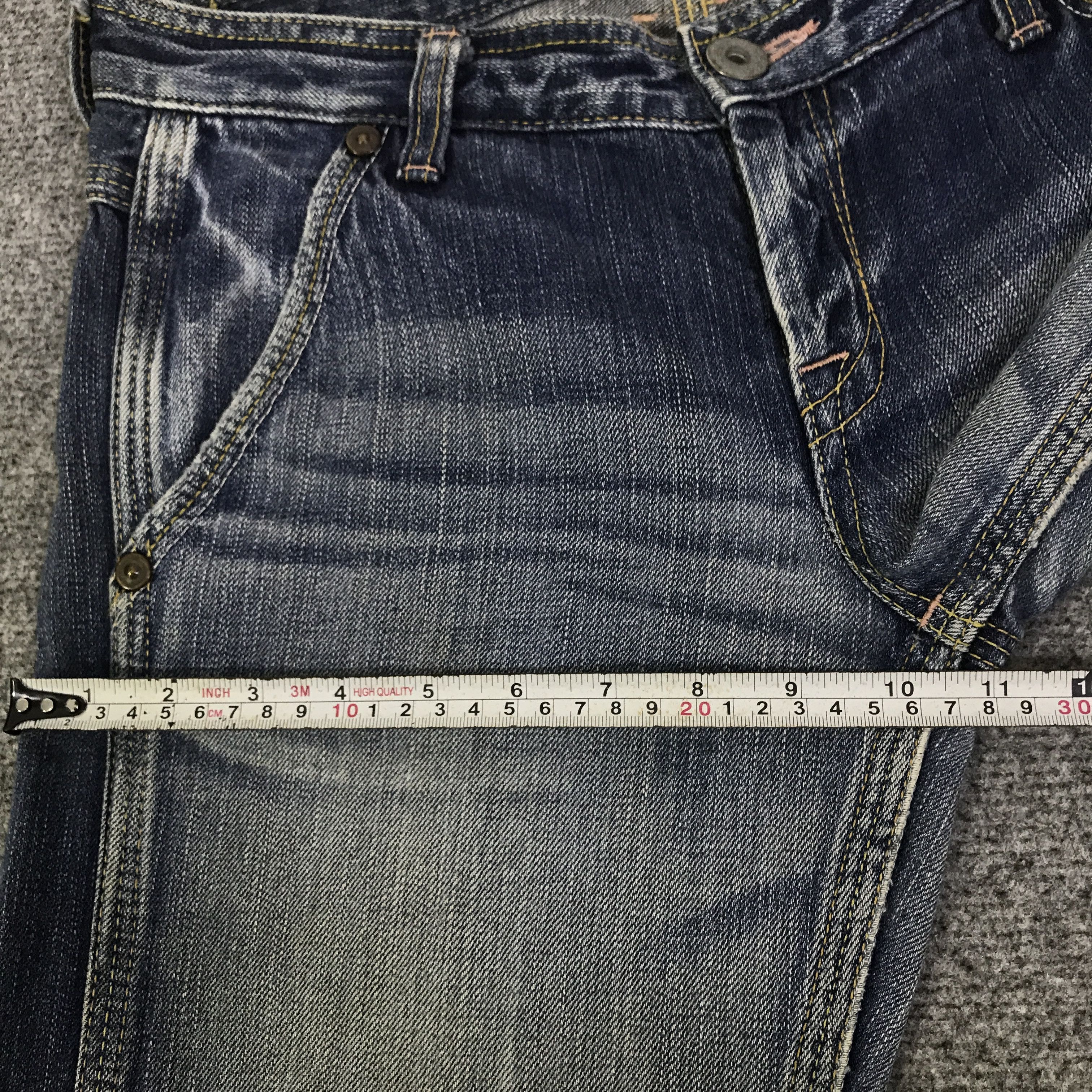 Japanese Brand John Bull denim japanese brand Baggy jeans K118B20 Size US 32 / EU 48 - 9 Thumbnail