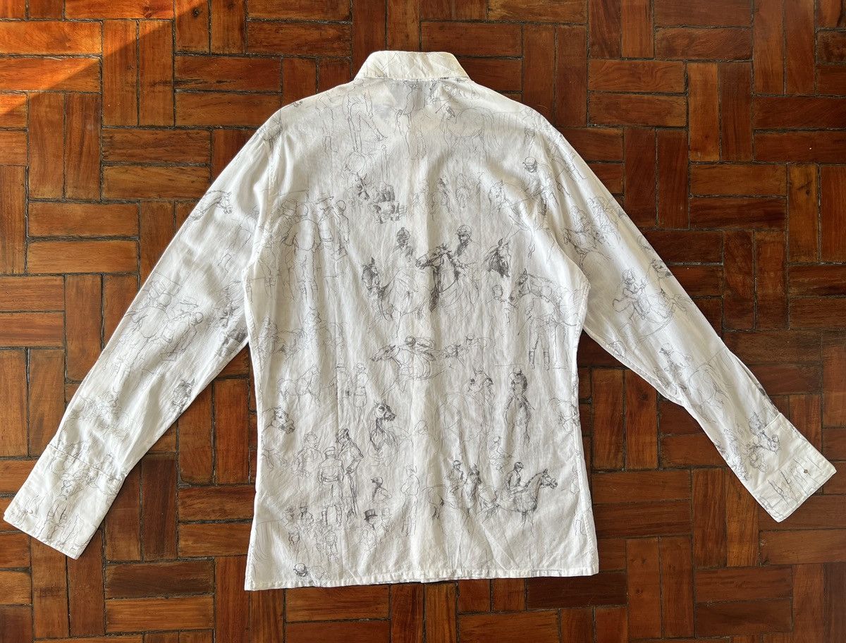 Hermes Hermes cotton voile shirt Size US S / EU 44-46 / 1 - 5 Thumbnail