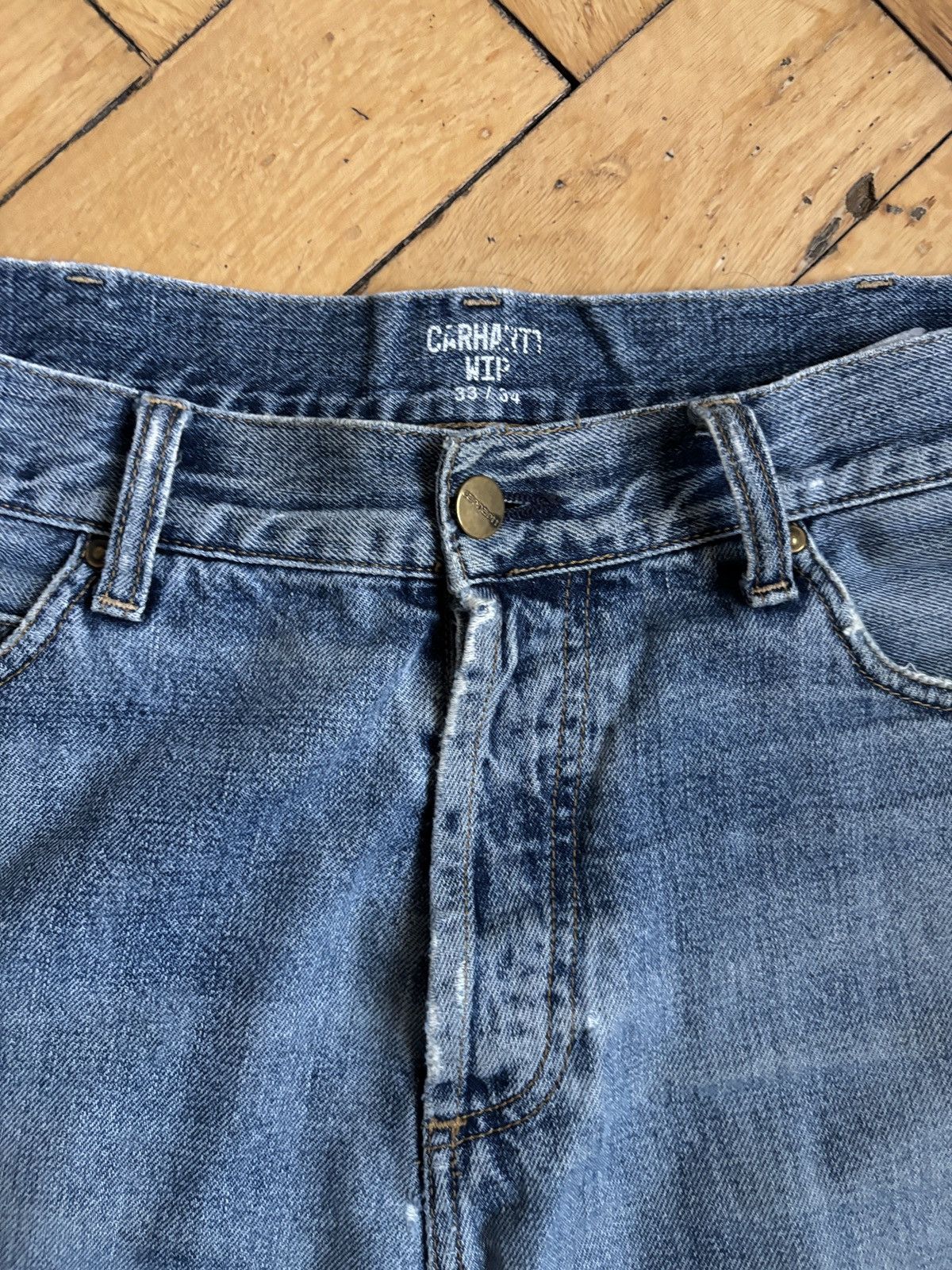 Carhartt Carhartt Distressed Vintage Jeans Size US 33 - 6 Thumbnail