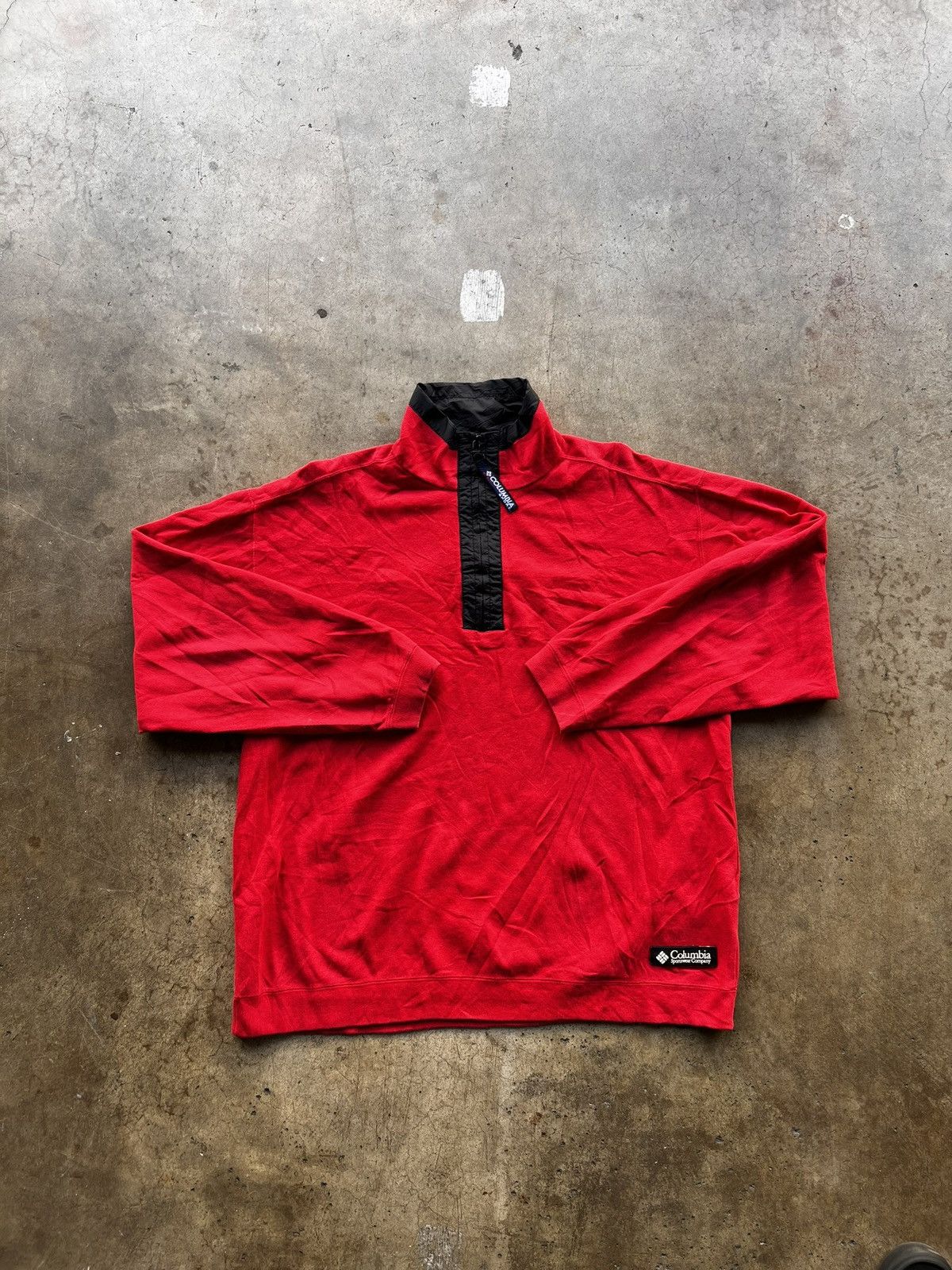 Columbia × Vintage *VINTAGE* COLUMBIA SPORTSWEAR 1/4 ZIP Size US L / EU 52-54 / 3 - 1 Thumbnail