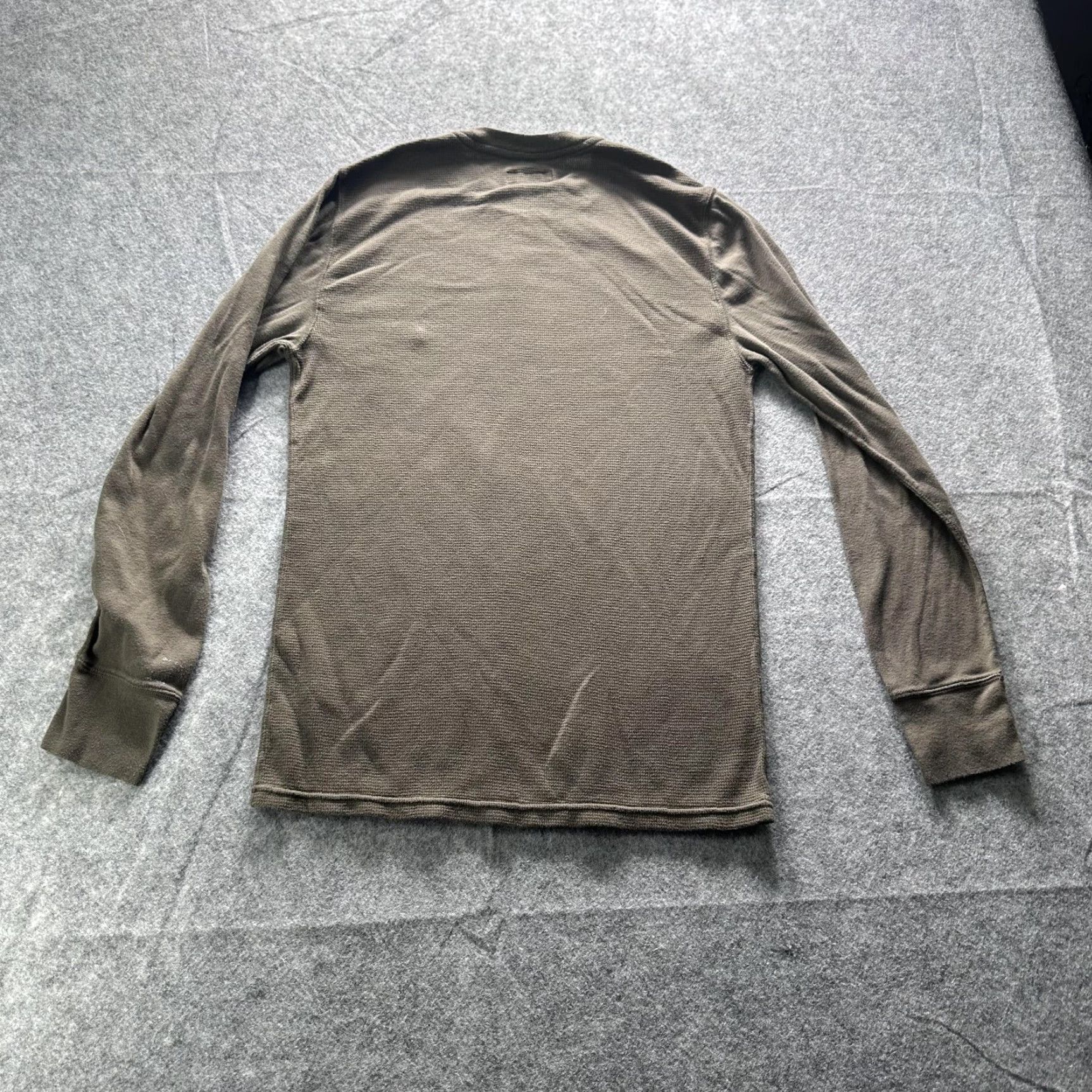 Polo Ralph Lauren Polo Ralph Lauren Shirt Mens Medium Green Thermal Crewneck Long Sleeve Size US M / EU 48-50 / 2 - 6 Thumbnail