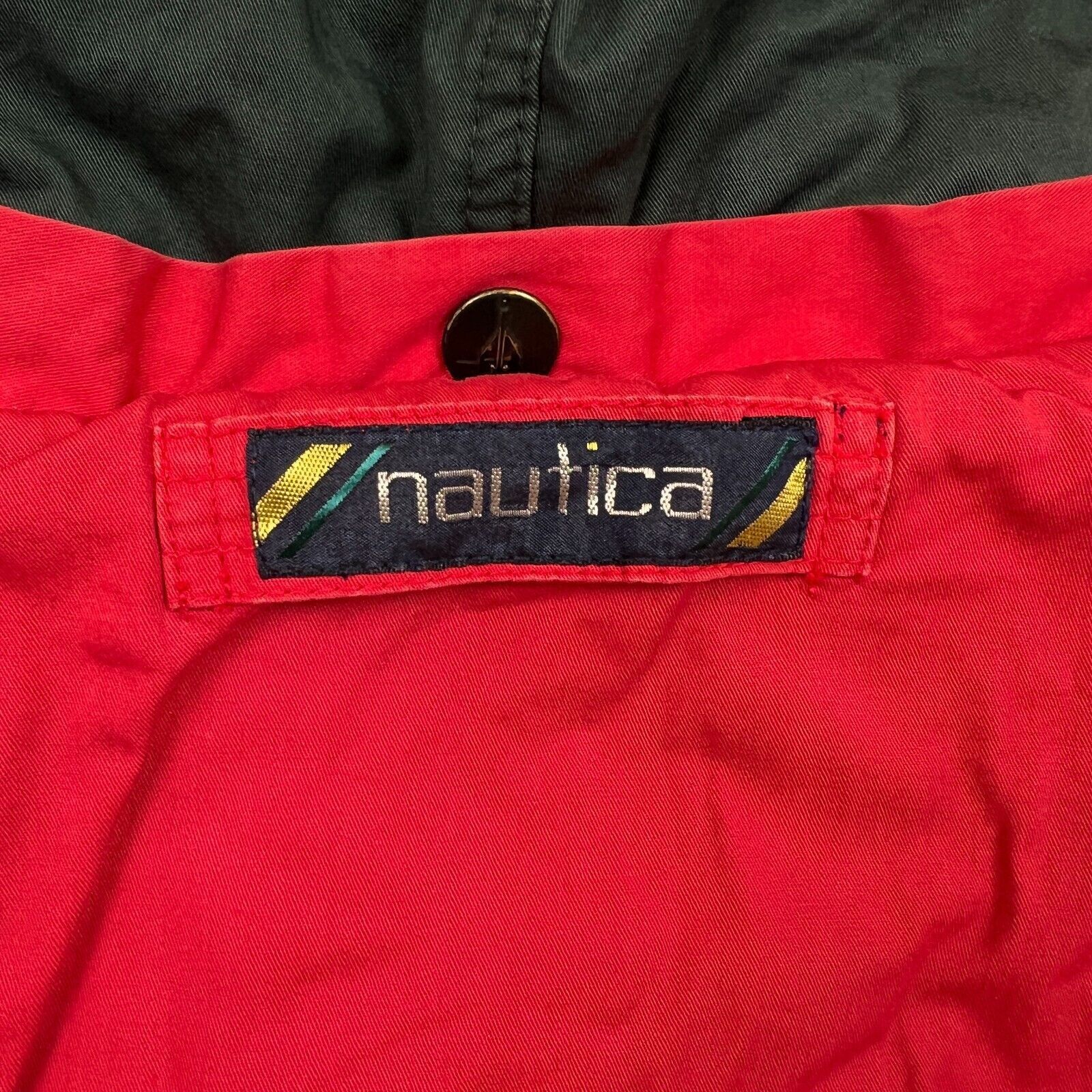 Nautica × Vintage Vintage 90s Nautica Jacket Large Zip Faded Long Parka Coat Size US L / EU 52-54 / 3 - 5 Thumbnail