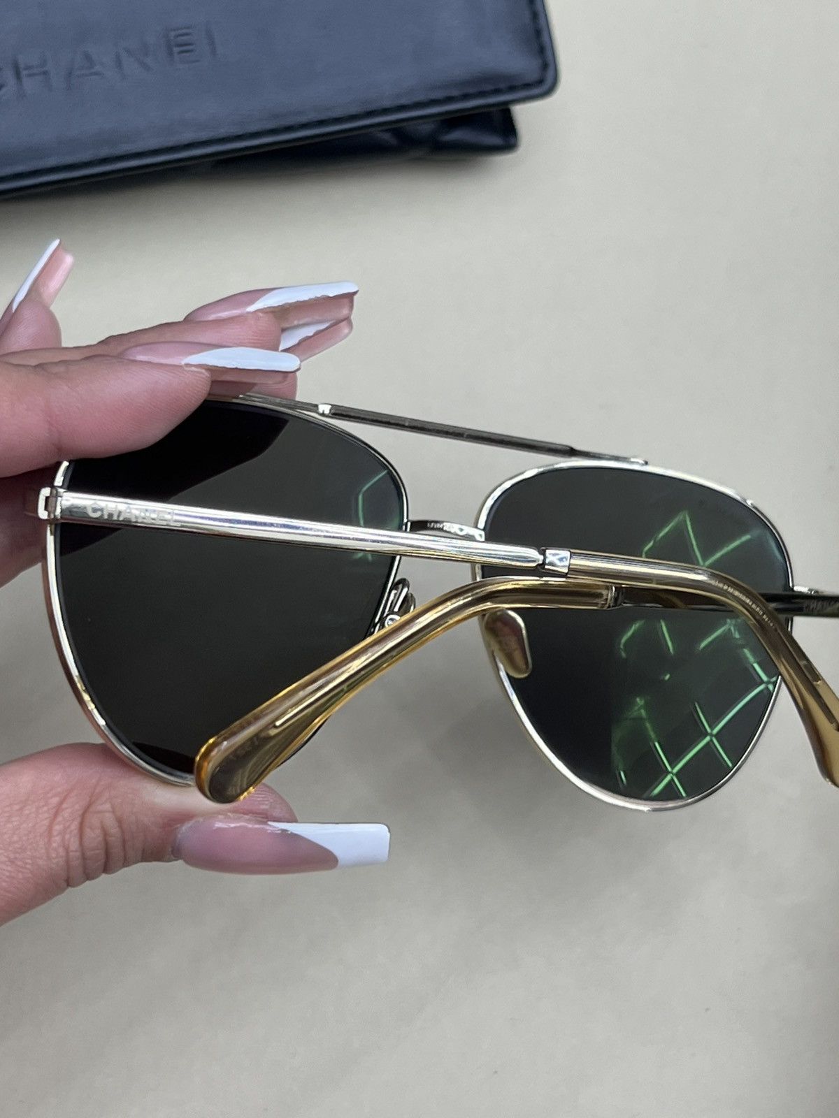 Chanel Chanel Aviator Sunglasses Size ONE SIZE - 12 Thumbnail