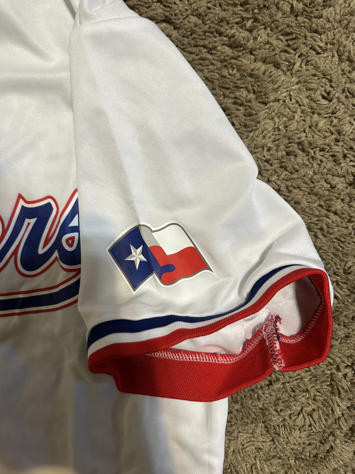 MLB Vintage MLB Texas Rangers “Degrom” jersey 00s size XL Size US XL / EU 56 / 4 - 4 Thumbnail
