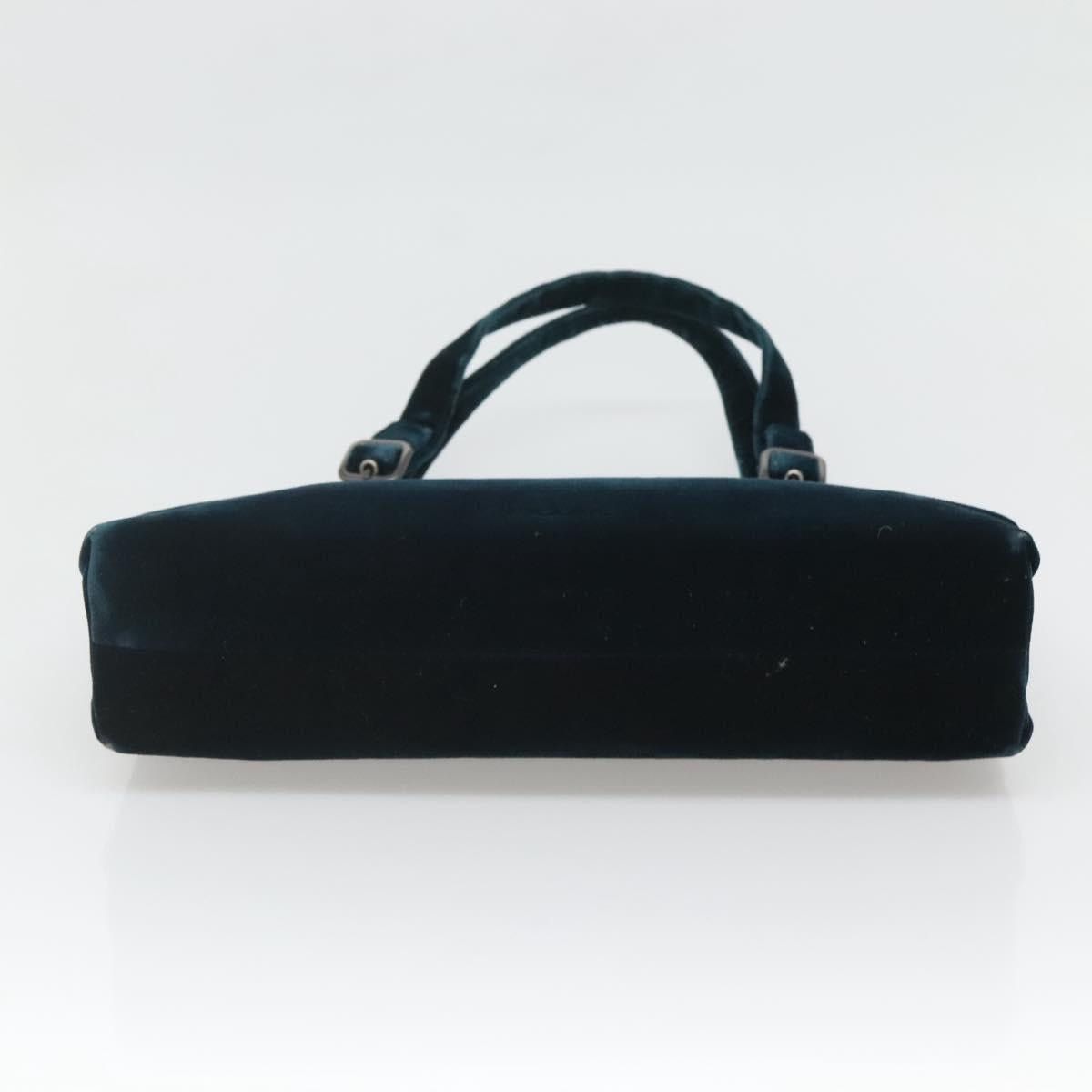 Prada PRADA Tote Bag Velor Navy Silver Size ONE SIZE - 9 Thumbnail