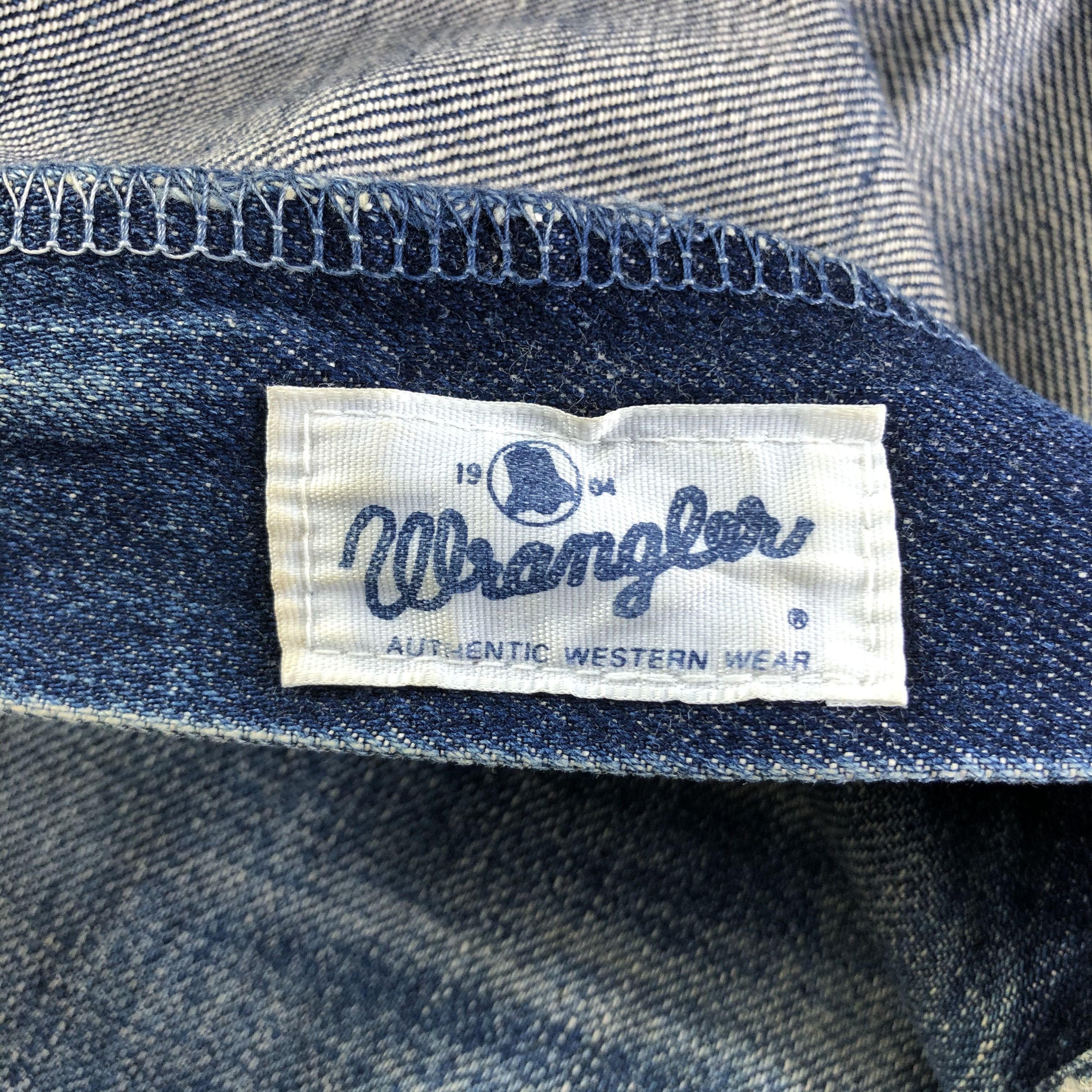 Vintage Vintage 90s Blue Bell Wrangler Selvedge Jeans-JM3544 Size US 31 - 9 Thumbnail