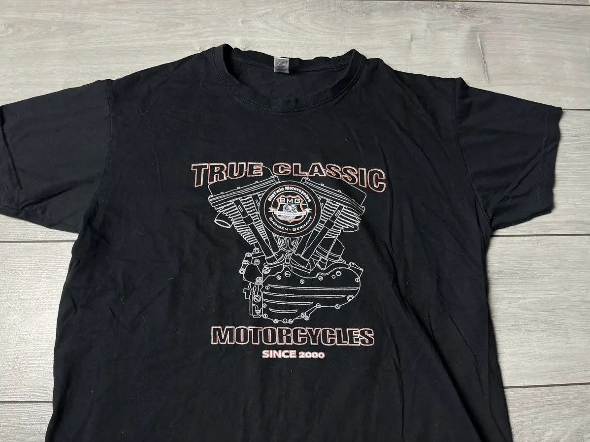 Band Tees BMG True Classic motorcycles Tshirt size XLarge Size US XL / EU 56 / 4 - 3 Thumbnail