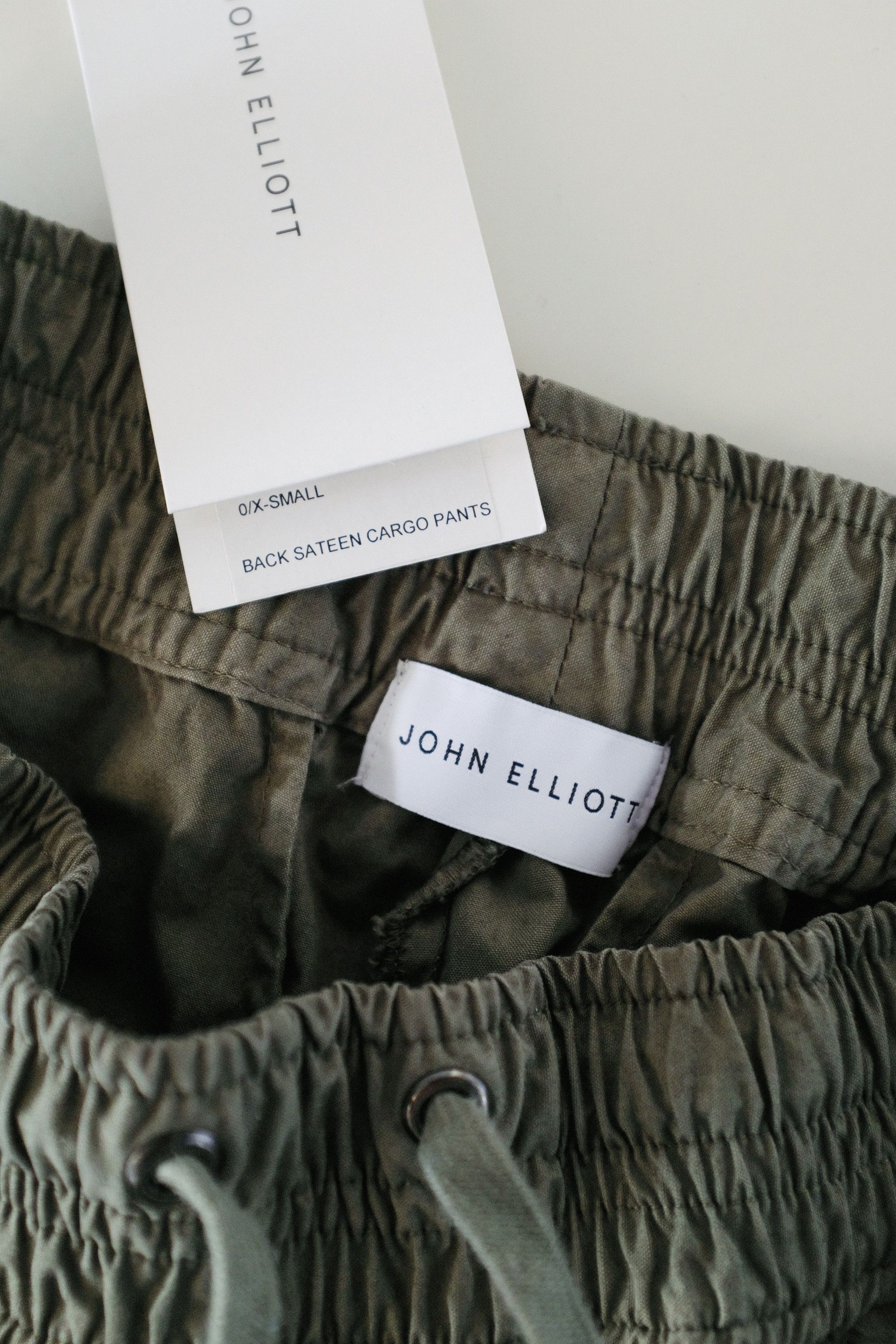 John Elliott John Elliott Back Sateen Cargo Pants Green XS Size US 28 / EU 44 - 3 Thumbnail