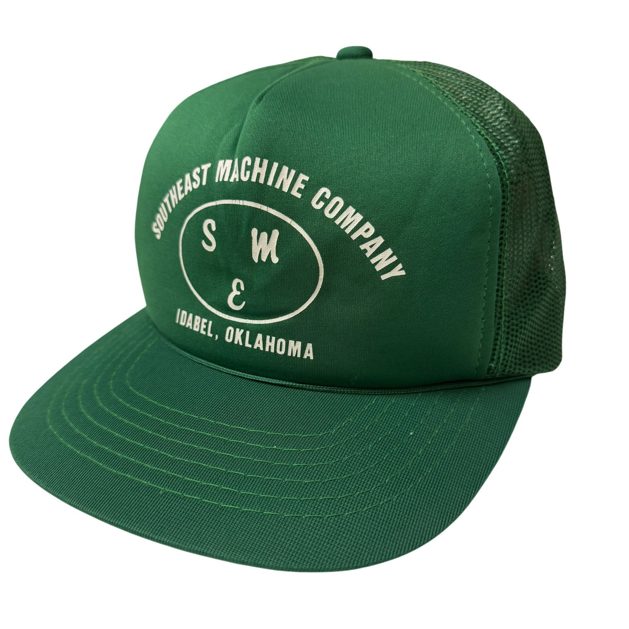 Other NOS New Vtg YoungAn Headwear ROUGHNECK Mesh Trucker Cap Size ONE SIZE - 1 Thumbnail