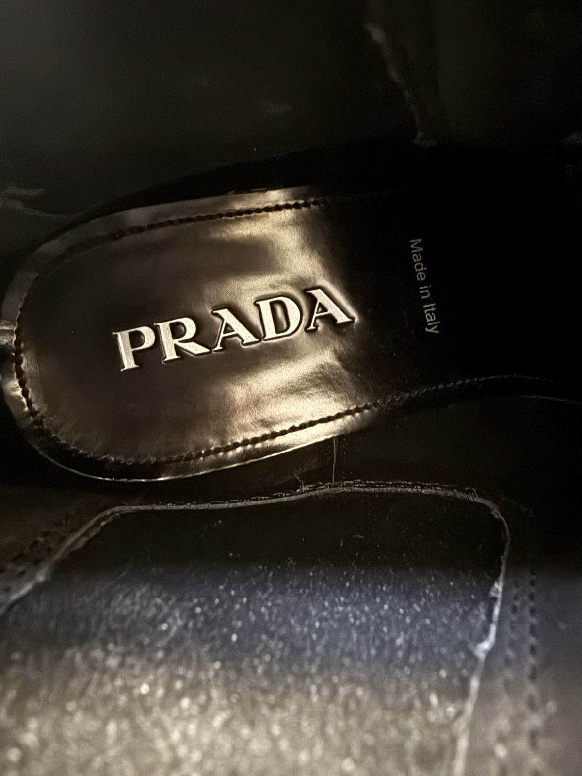 Prada Prada Black Leather Chelsea Boots (2TE176) - Size 8 Size US 8 / EU 41 - 8 Thumbnail