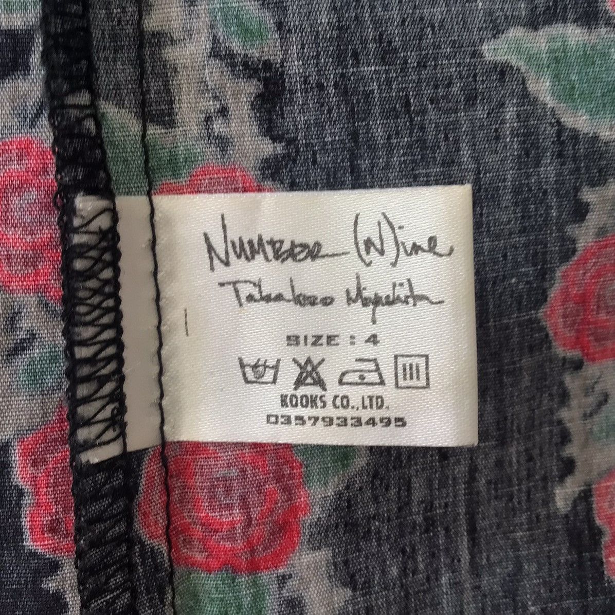 Number (N)ine N(N) Sleeveless, cowboy shirt with roses, fringe, 2 pockets Size US M / EU 48-50 / 2 - 9 Thumbnail