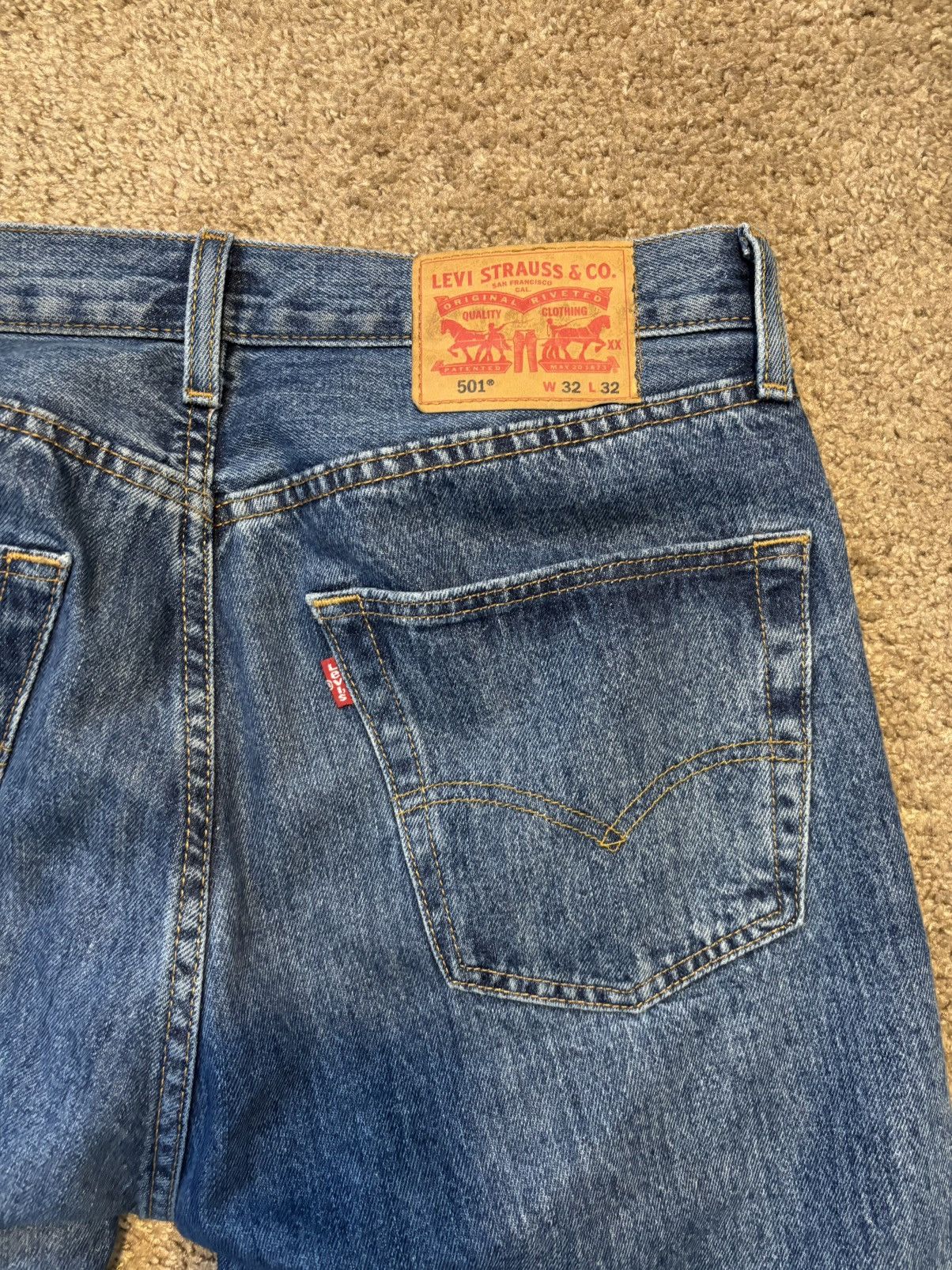 Levi's × Levi's Vintage Clothing Vintage Levi’s 501 blue jeans Size US 32 / EU 48 - 4 Thumbnail