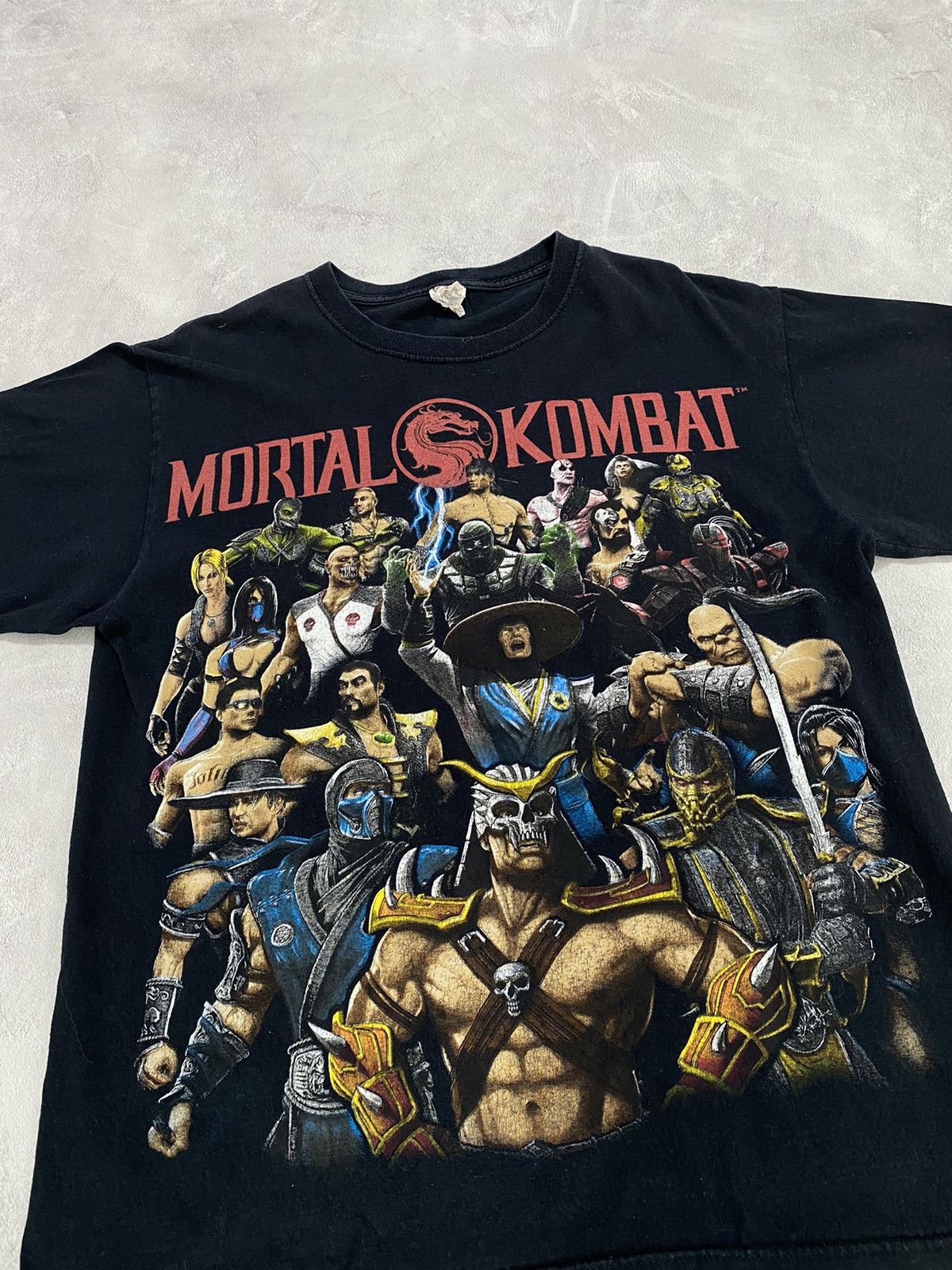 Vintage 🥷🏻 Vintage 90s T Shirt Mortal Combat All Players Size US L / EU 52-54 / 3 - 3 Thumbnail