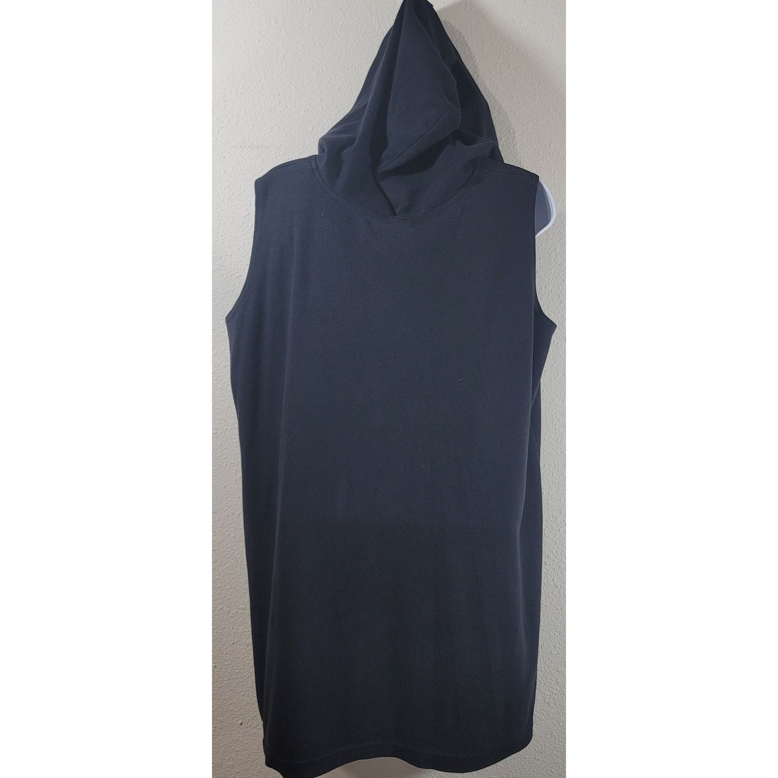 Other Wear Abouts Black Full Zip Sleeveless Hoodie Large Size L / US 10 / IT 46 - 2 Thumbnail