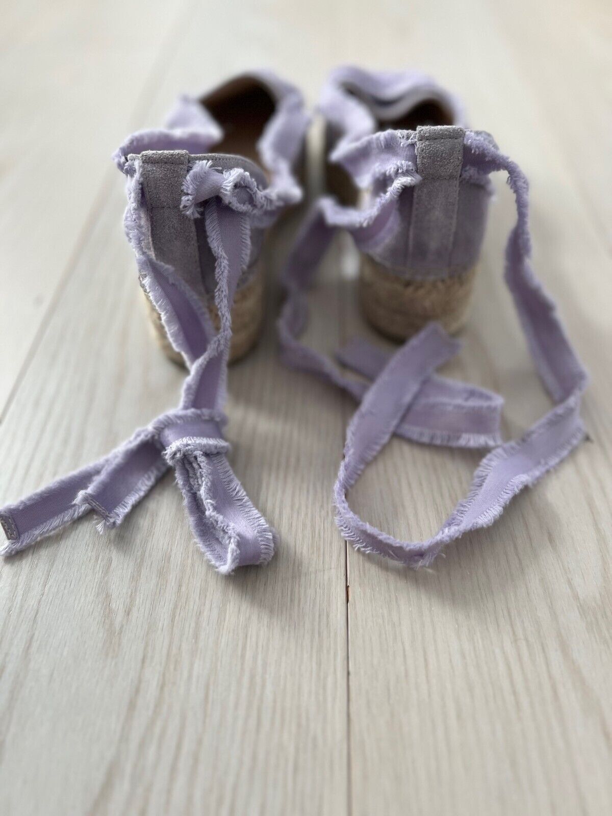 Free People Free People Destino Espadrille Platforms Lavender ( 39 ) Size US 9 / IT 39 - 5 Thumbnail