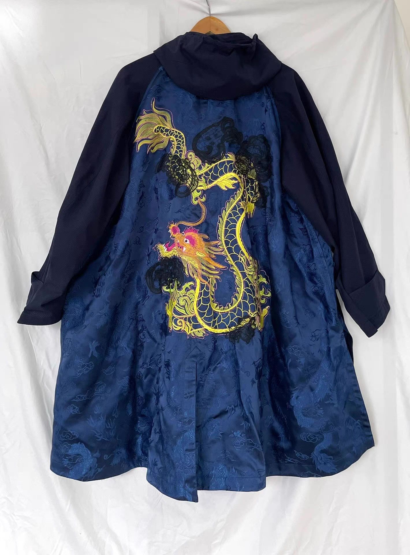 ANGEL CHEN Angel Chen SS19 Dragon Embroidered Trench Coat Ｑ21 Size US M / EU 48-50 / 2 - 3 Thumbnail