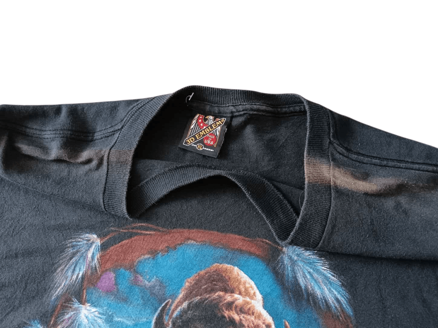 Harley Davidson × Vintage Vintage 3D Emblem Bison Size US XL / EU 56 / 4 - 5 Thumbnail