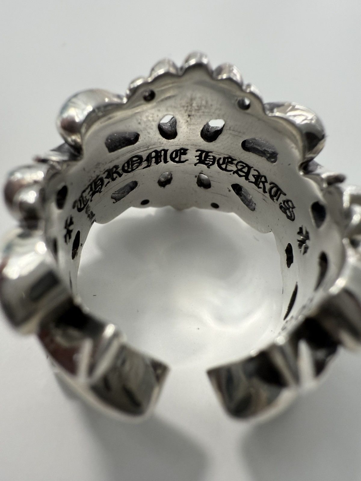 Chrome Hearts Chrome hearts double floral ring sz 7 Size ONE SIZE - 4 Thumbnail