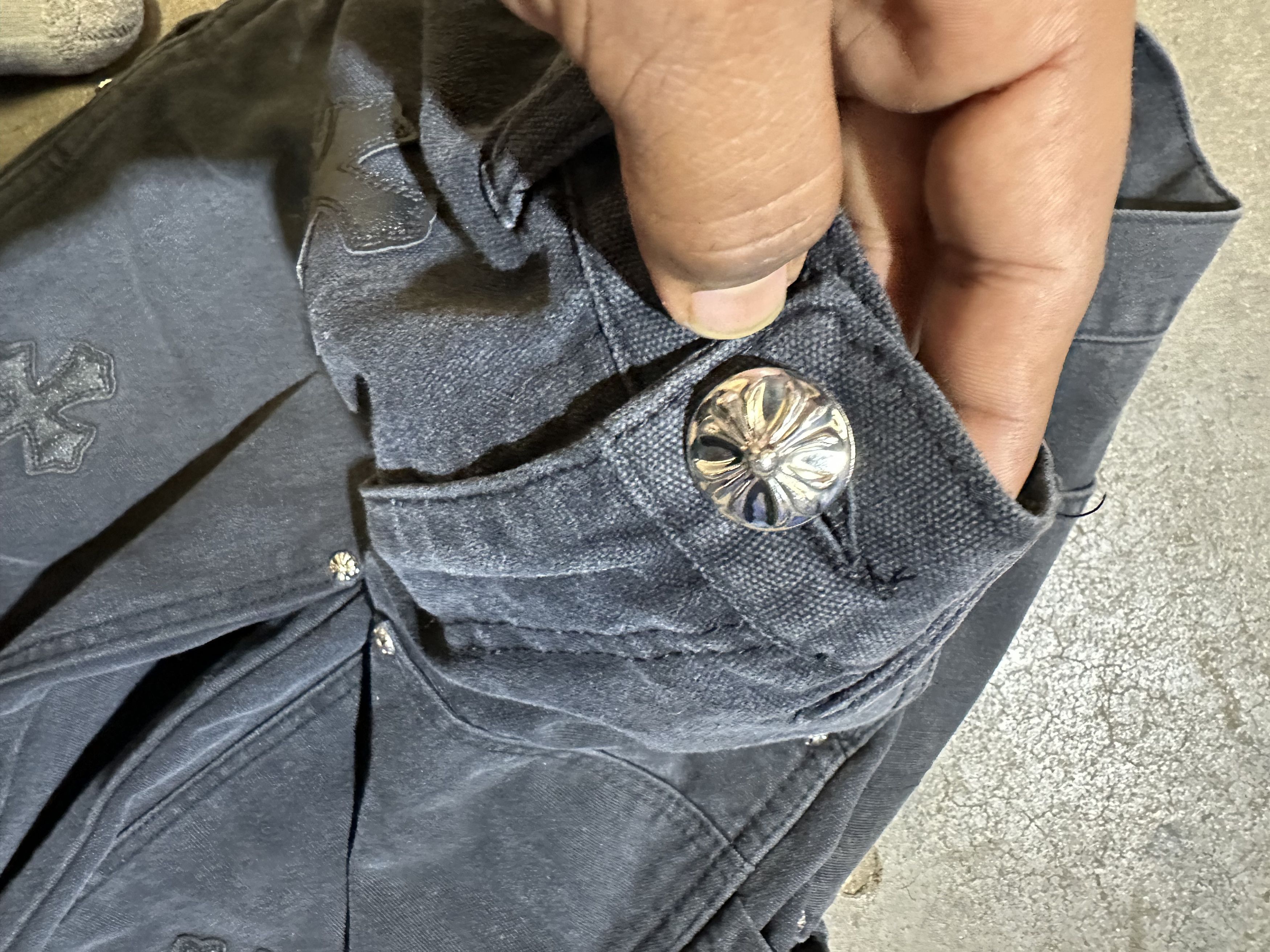 Other Carhartt style Black Double knee Jeans Custom Size US 28 / EU 44 - 5 Thumbnail