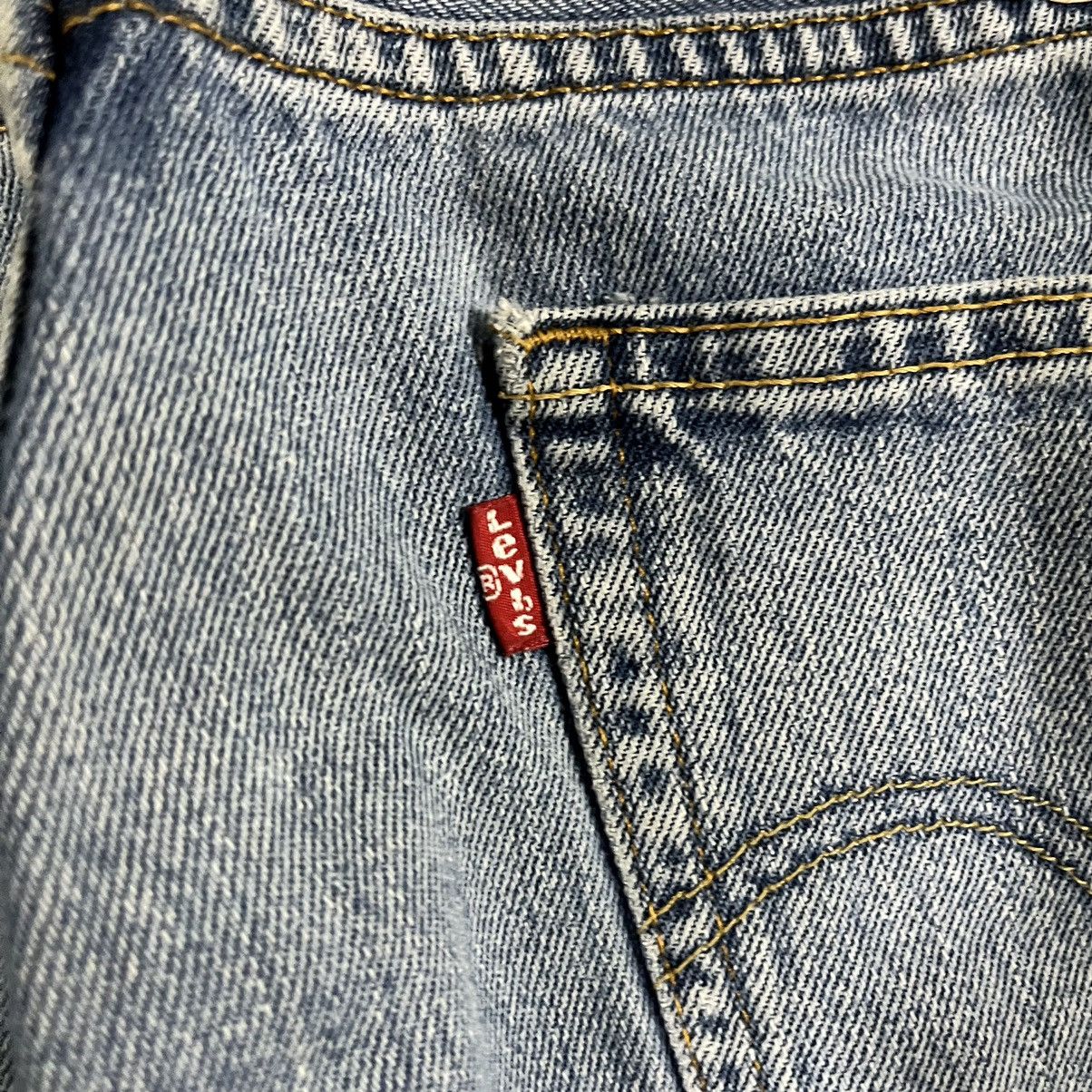 Levi's × Vintage Crazy Vintage Y2K Levi's 505 Faded Essential Skater Jeans Size US 32 / EU 48 - 6 Thumbnail