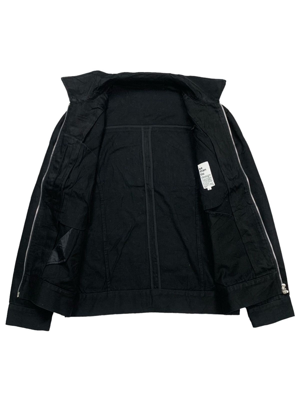 14th Addiction 2000s Semantic Design - Multizipper Work Jacket Size US M / EU 48-50 / 2 - 2 Thumbnail