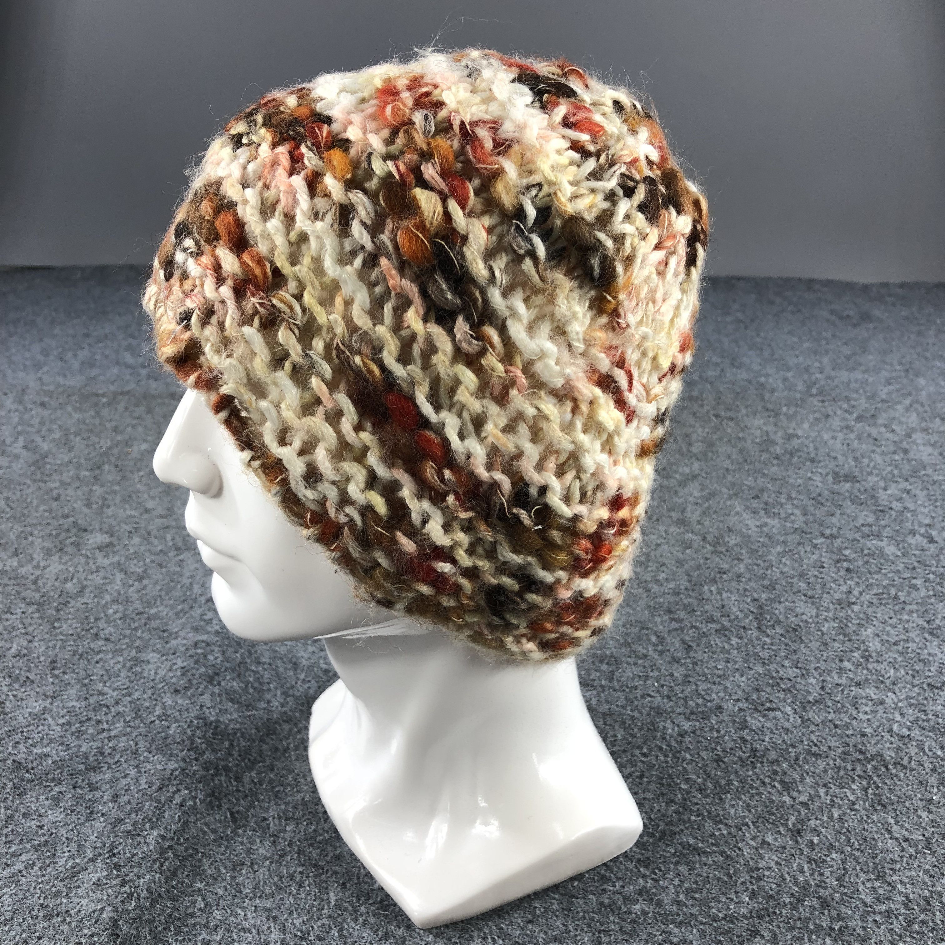 Japanese Brand Unknown Knit Crochet Beanie Snowcap Snow Hat B331 Size ONE SIZE - 2 Thumbnail