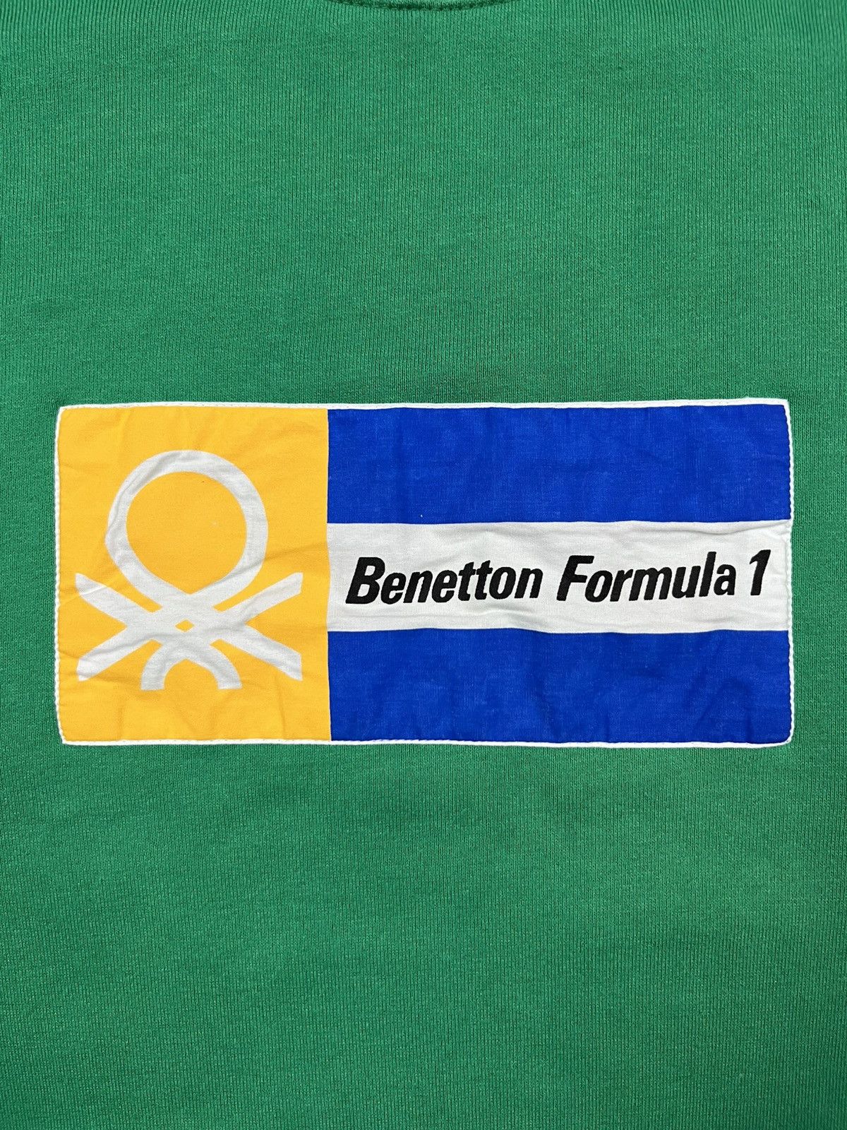 Benetton 90s Benetton F1 racing sweatshirt Size US M / EU 48-50 / 2 - 4 Thumbnail