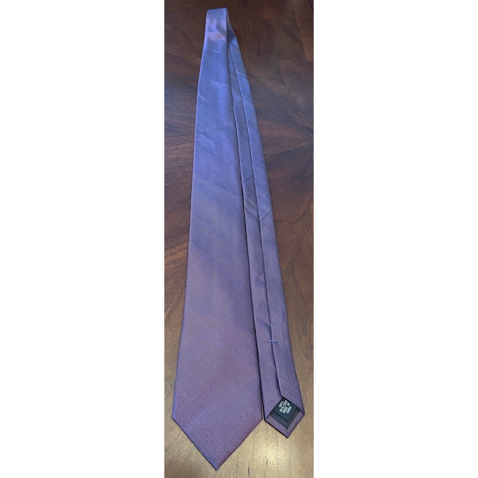 Kenneth Cole Kenneth Cole Reaction Purple 100% Silk Made In China Size ONE SIZE - 3 Thumbnail