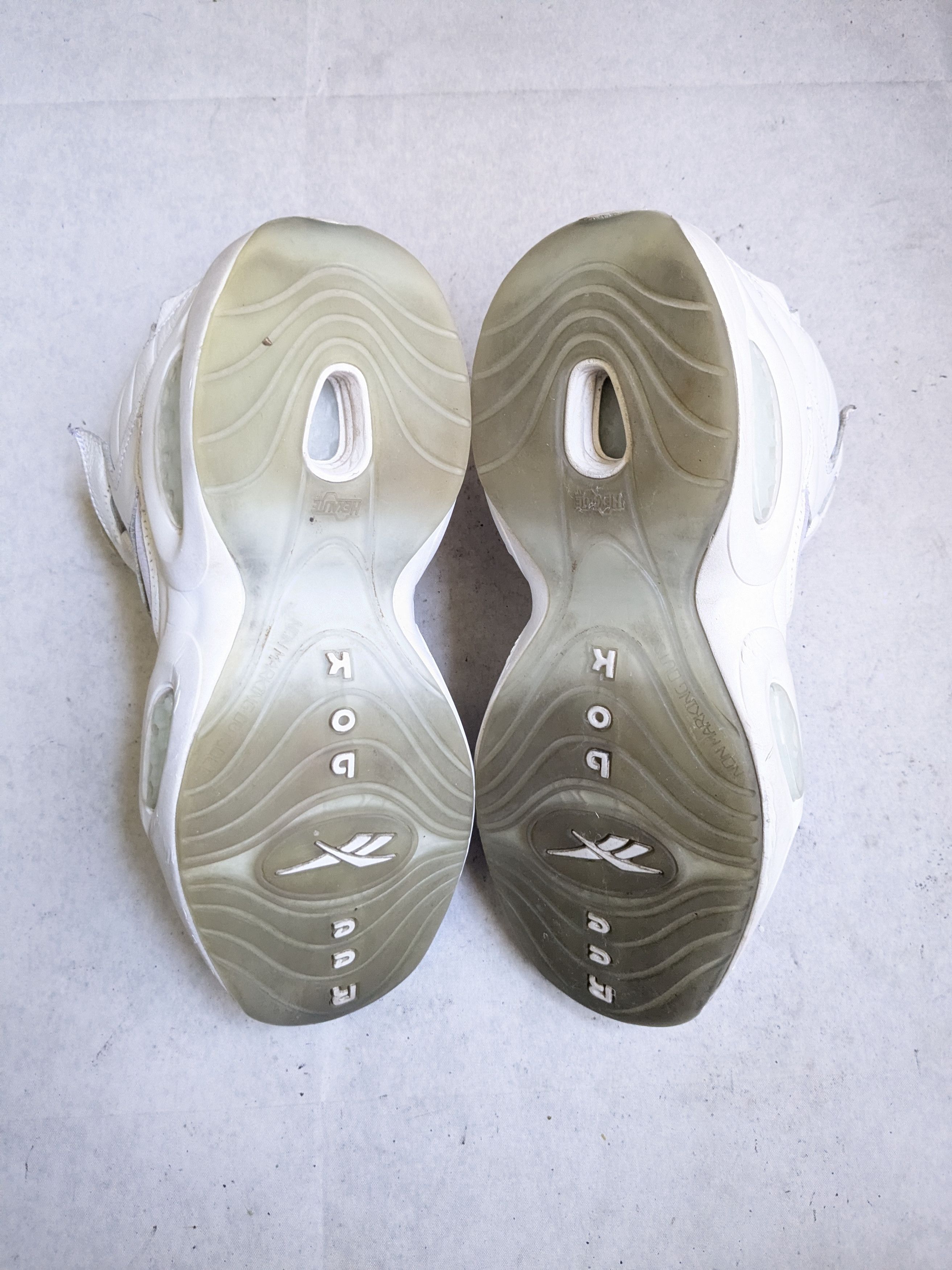 Maison Margiela × Reebok Maison Margiela Reebok Question White 9 High Tops Leather Size US 9 / EU 42 - 15 Thumbnail