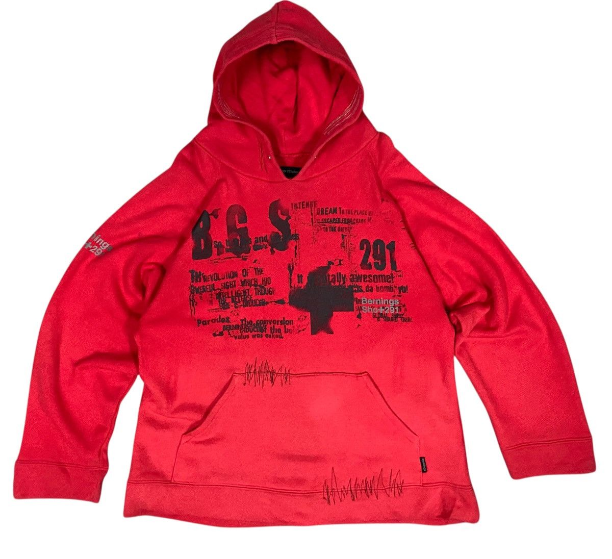 BERNINGS SHO Japan Punk Bernings Sho+291 Affliction Hoodie Size US M / EU 48-50 / 2 - 1 Thumbnail
