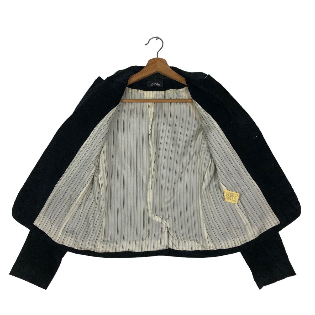 A.P.C. 🔥Cropped Biker Jacket Black A.P.C Issey Miyake Size US S / EU 44-46 / 1 - 13 Thumbnail