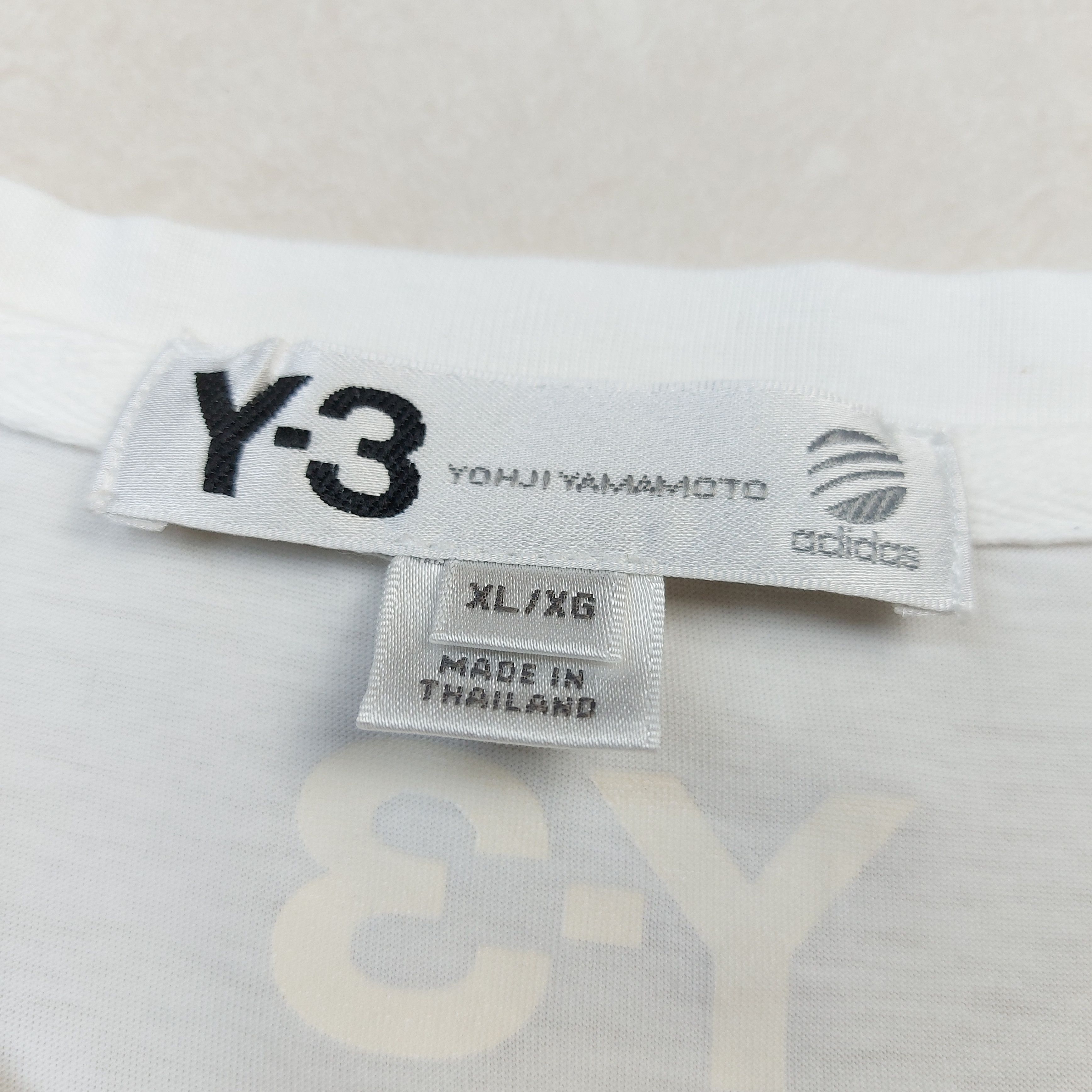 Adidas × Y-3 2016 Adidas Y3 Apparel Yohji Yamamoto Women TEE Size L / US 10 / IT 46 - 7 Thumbnail