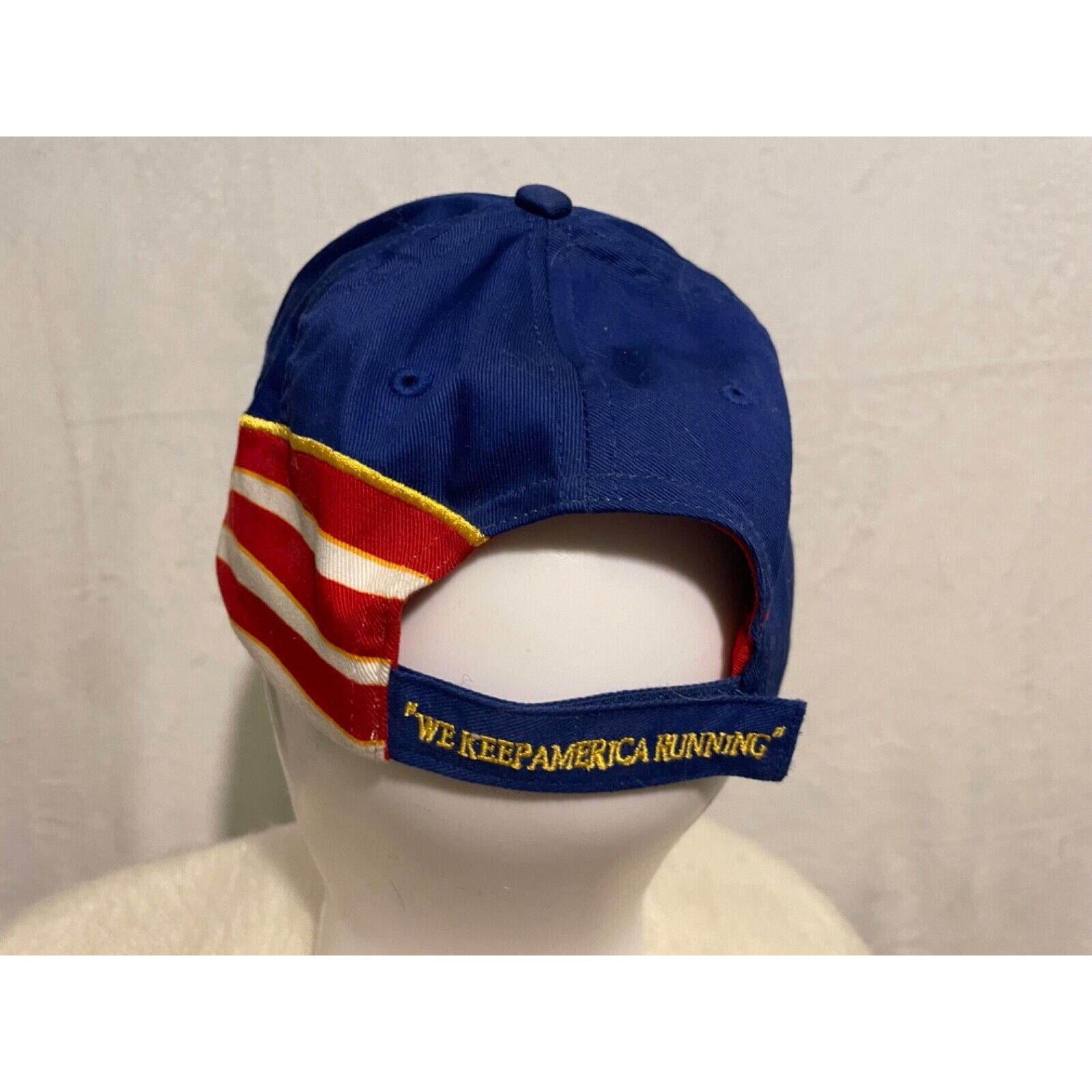 Vintage Vintage NAPA Racing Hat 15 Patriotic Stars Stripes Snapback Size ONE SIZE - 5 Thumbnail