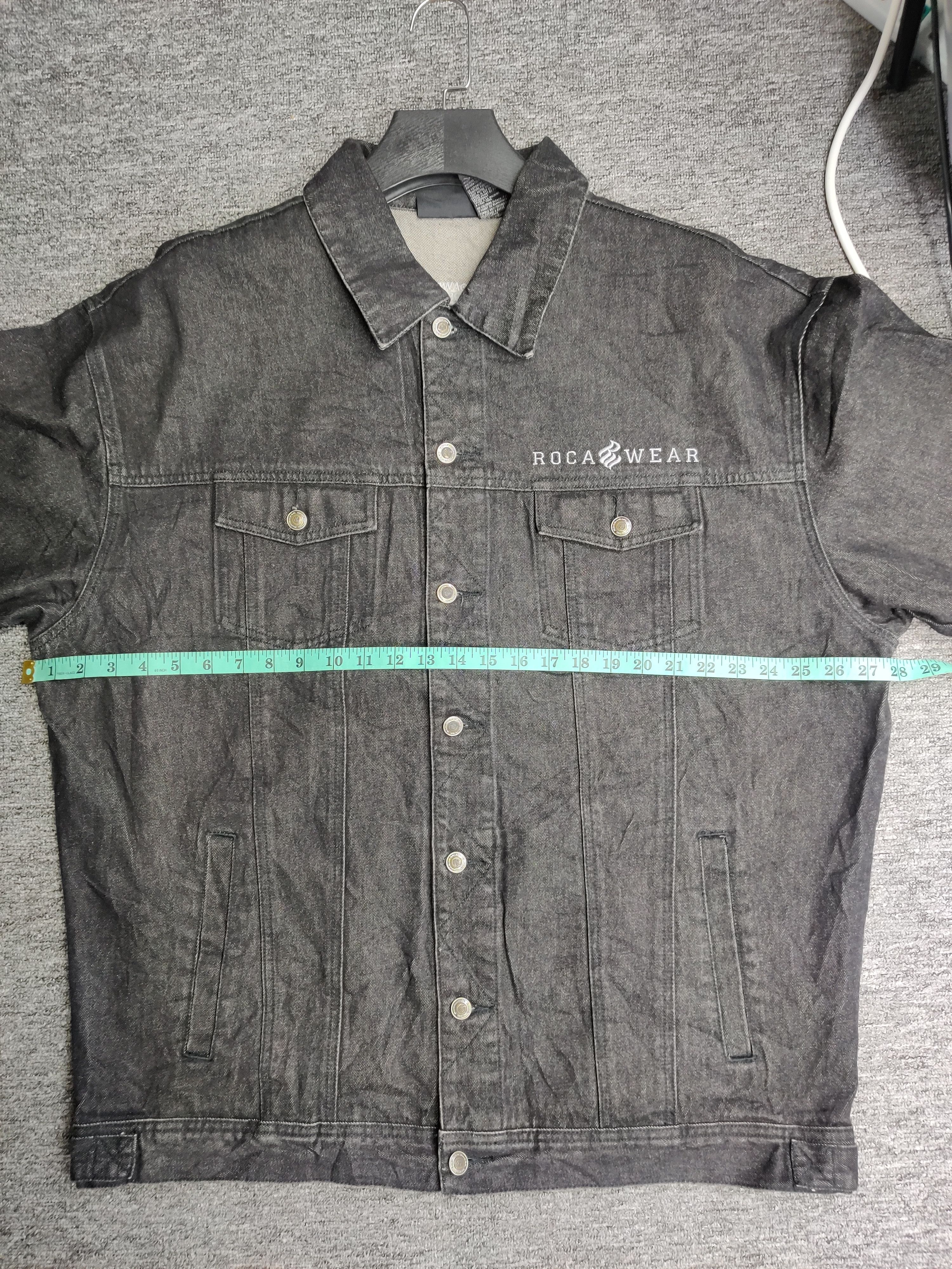 Rocawear Vintage Rocawear Baggy Denim Jacket Size US XL / EU 56 / 4 - 16 Thumbnail