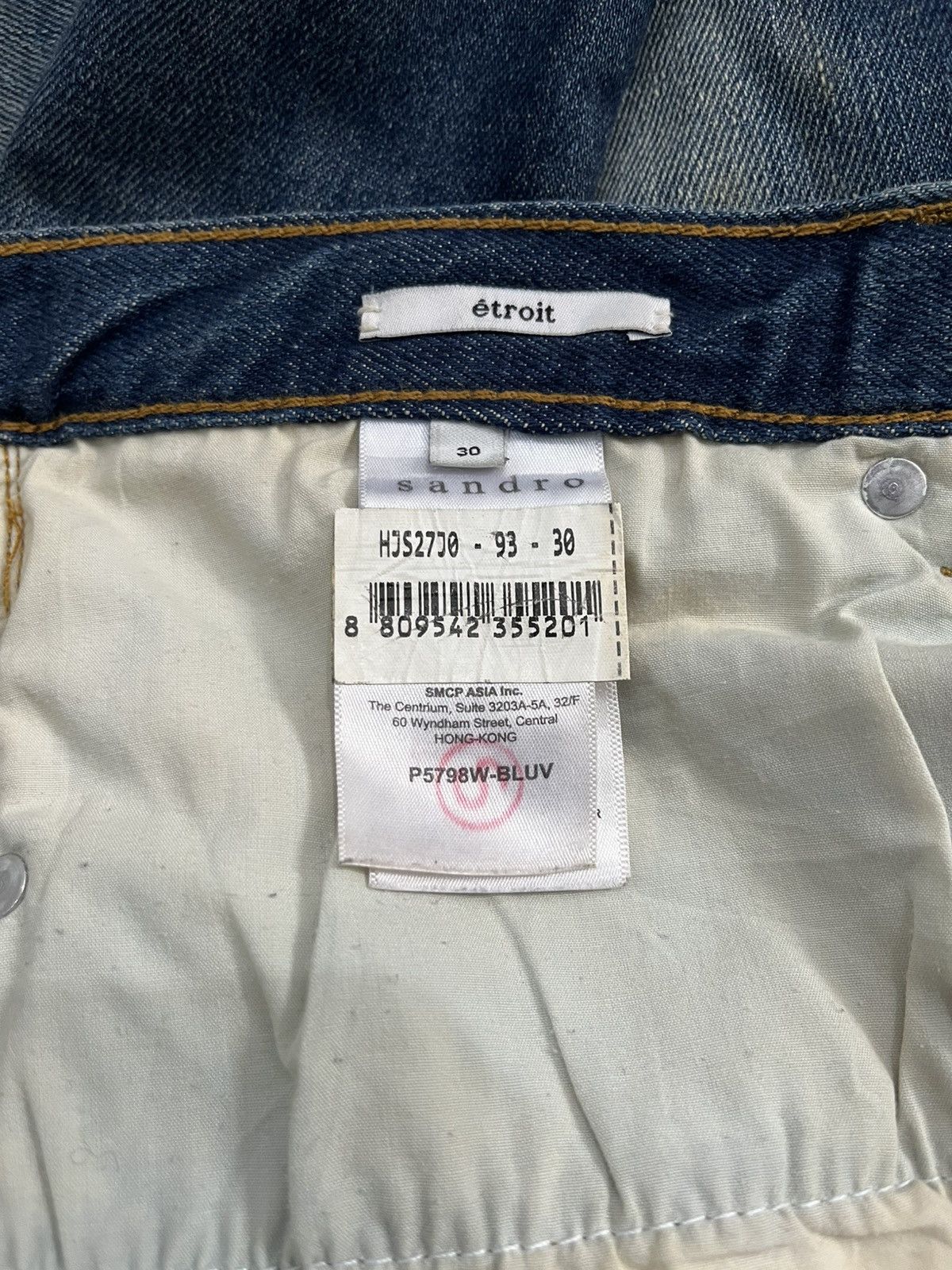 Sandro Sandro hedi slimane Size US 30 / EU 46 - 4 Thumbnail