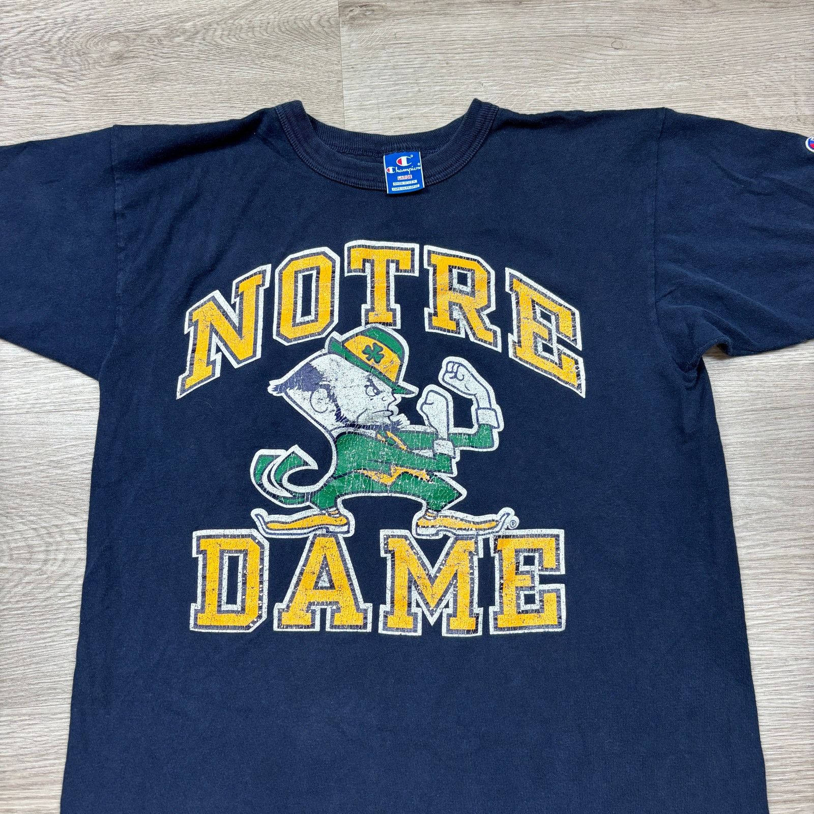 Champion × Vintage Vintage 80s 90s Champion Notre Dame Fighting Irish Shirt L Size US L / EU 52-54 / 3 - 2 Thumbnail