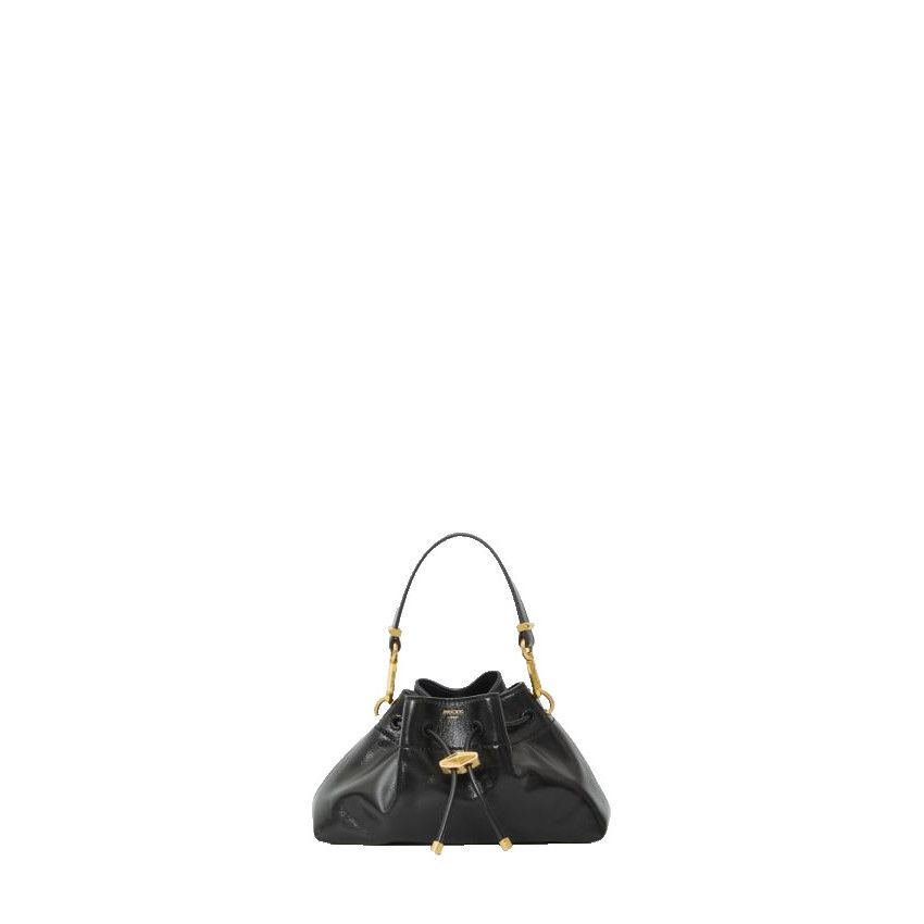 Jimmy Choo JIMMY CHOO Cinch Small Black Gold Bag New & Authentic Size ONE SIZE - 1 Thumbnail