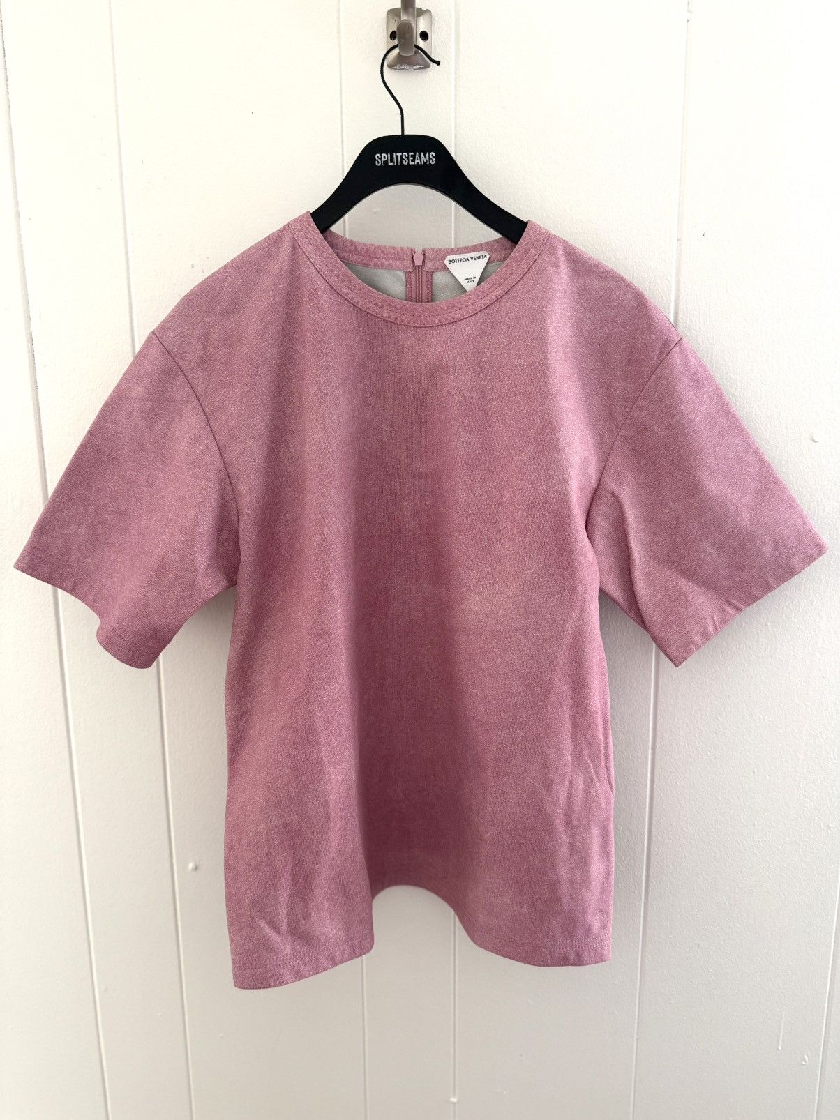 Bottega Veneta Bottega Veneta Leather T-Shirt Size XS / US 0-2 / IT 36-38 - 1 Thumbnail