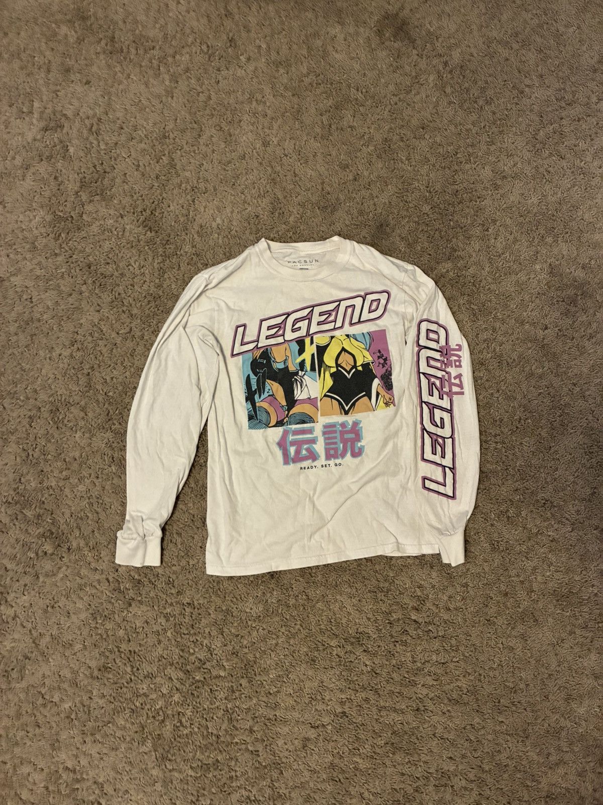 Pacsun PACSUN | Long Sleeve Legend Tee Size US S / EU 44-46 / 1 - 1 Thumbnail