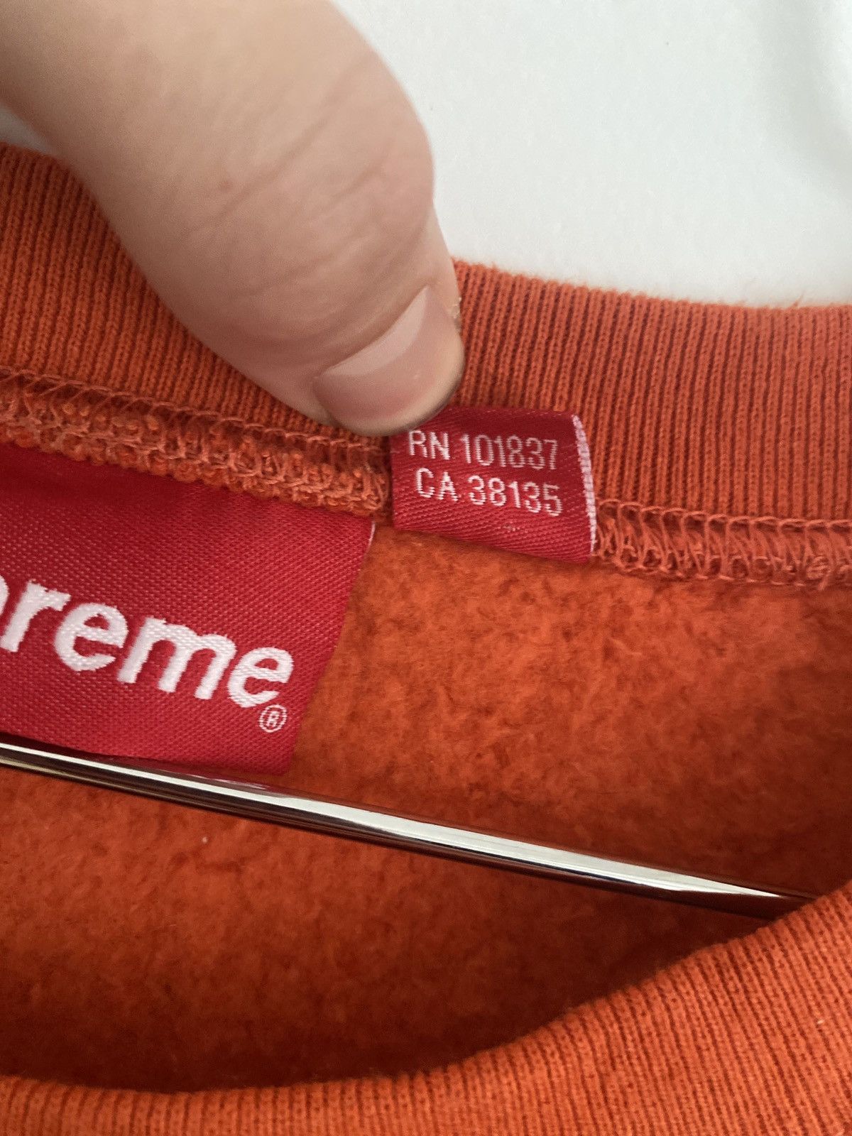 Supreme Supreme small box logo crewneck Size US XL / EU 56 / 4 - 6 Thumbnail