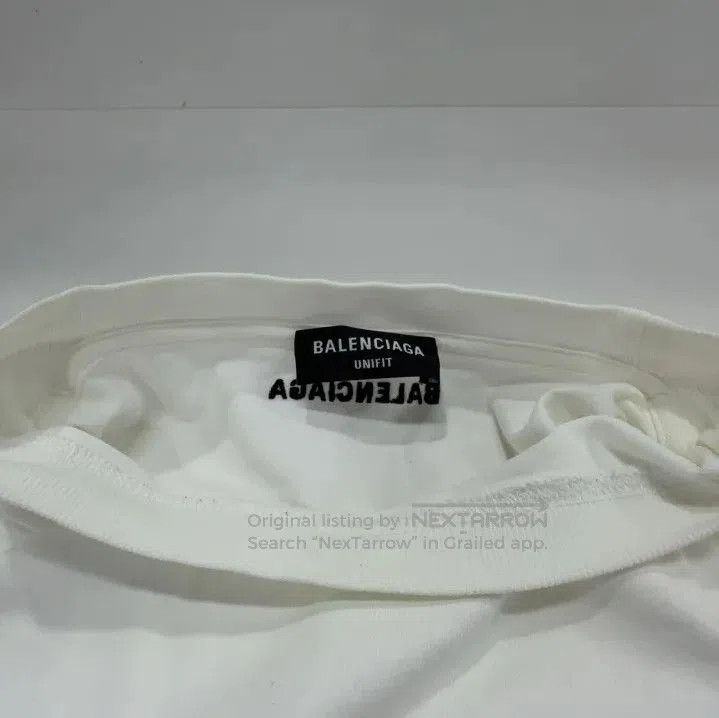 Balenciaga Balenciaga Men's White Short Sleeve T. Size US XS / EU 42 / 0 - 3 Thumbnail