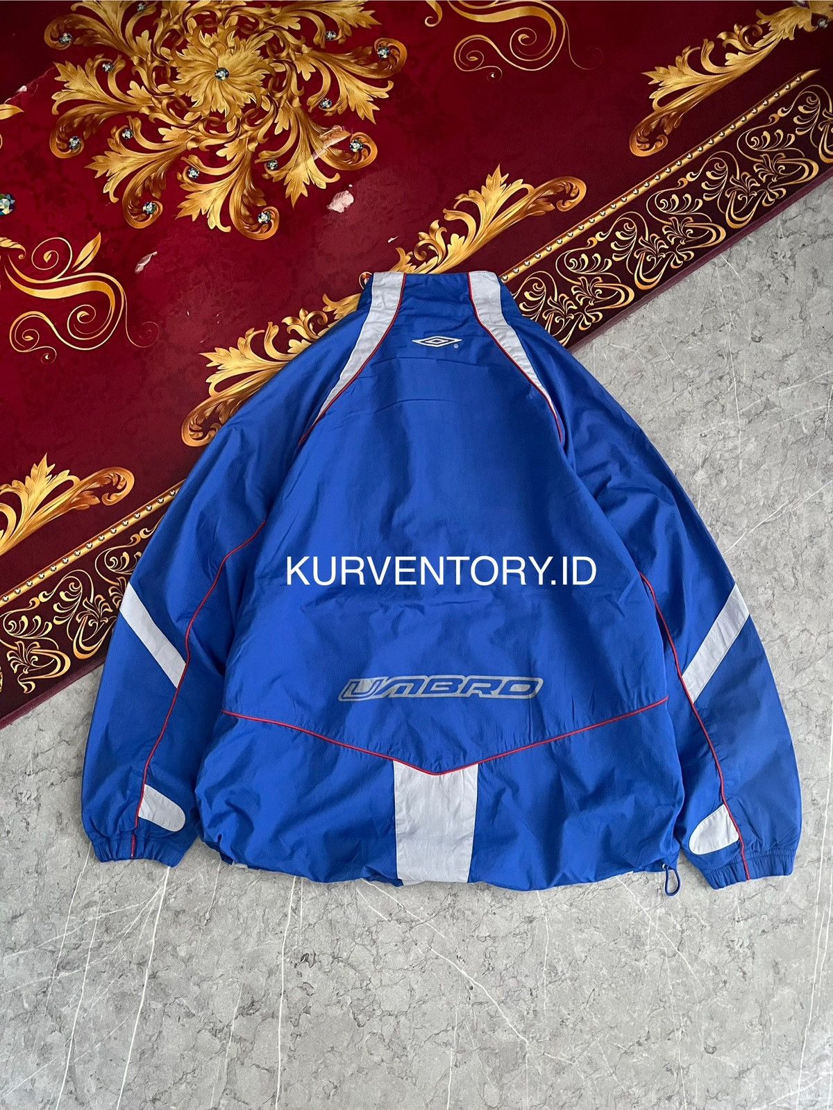 Umbro × Vintage (SOLD OUT) Vintage Umbro England Windbreaker Size US L / EU 52-54 / 3 - 7 Thumbnail
