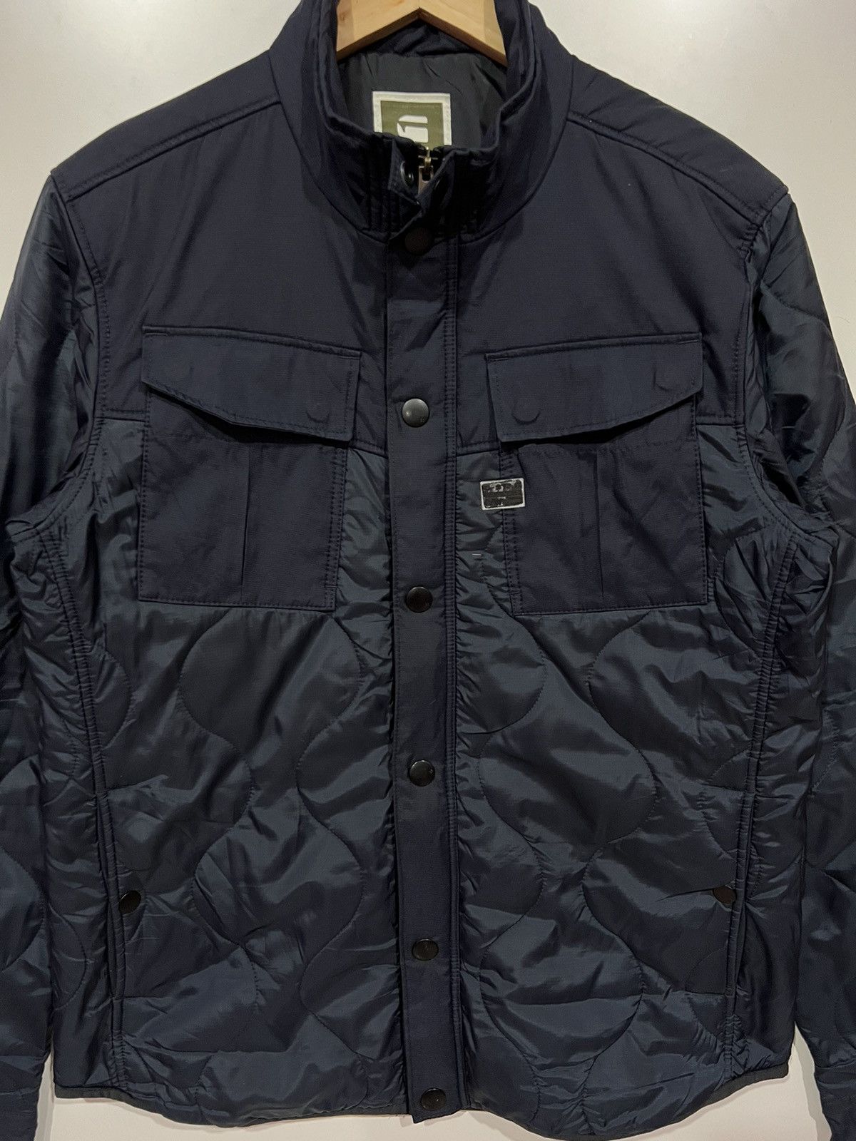 G-Star 🔥 G-STAR RAW LINE 1 CARGO QUILTED JACKET Size US M / EU 48-50 / 2 - 4 Thumbnail