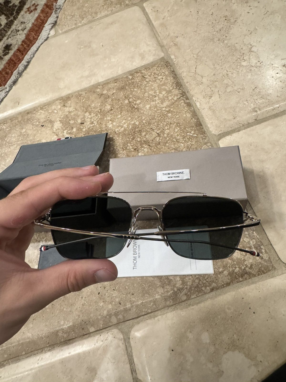 Thom Browne Thom Browne Sunglasses Size ONE SIZE - 4 Thumbnail