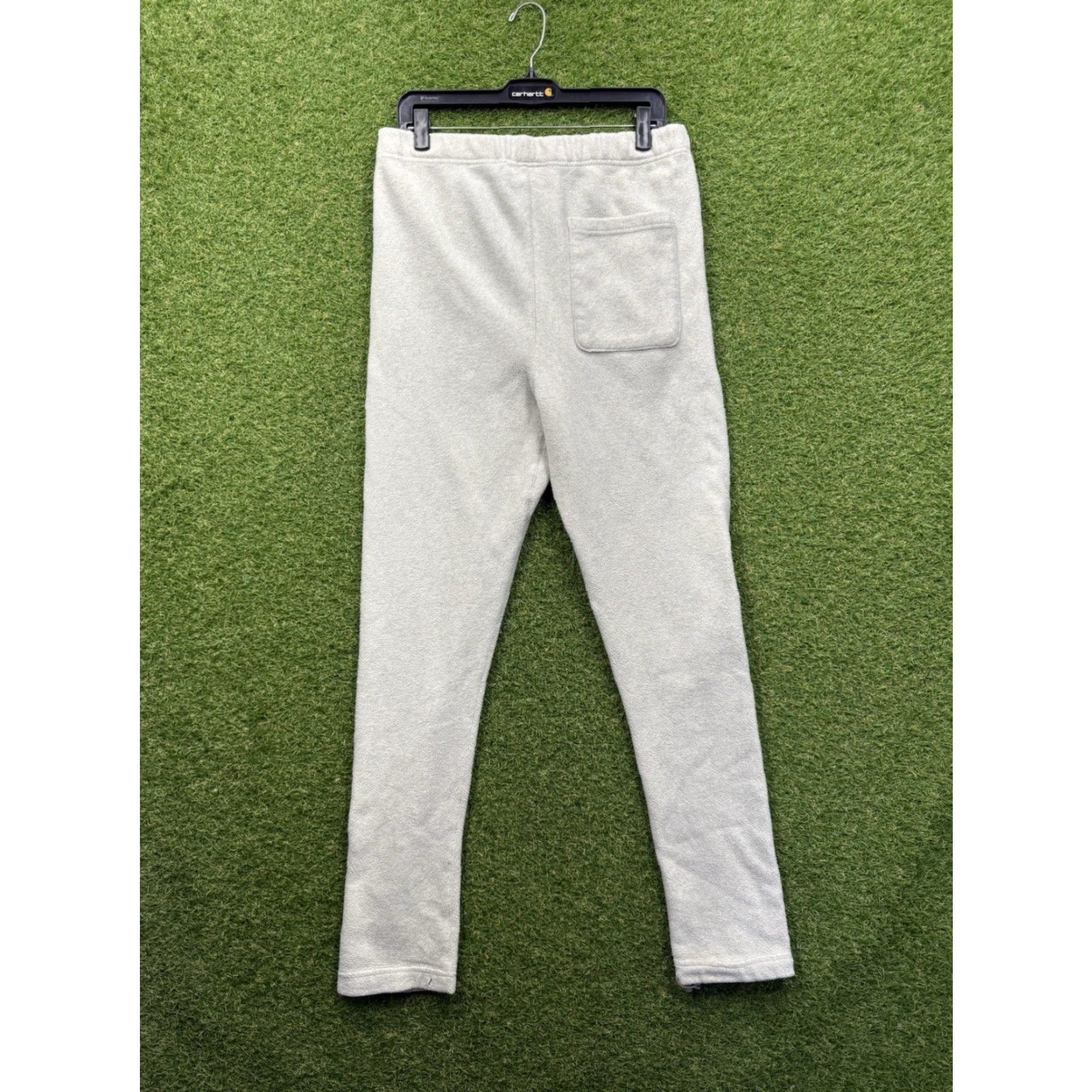 Fear of God Fear of God Essentials Pants Mens Large Polar Fleece Lounge Drawstring Beige 31 Inseam Regular Sweatpants Spring Mens Size US 33 - 2 Thumbnail