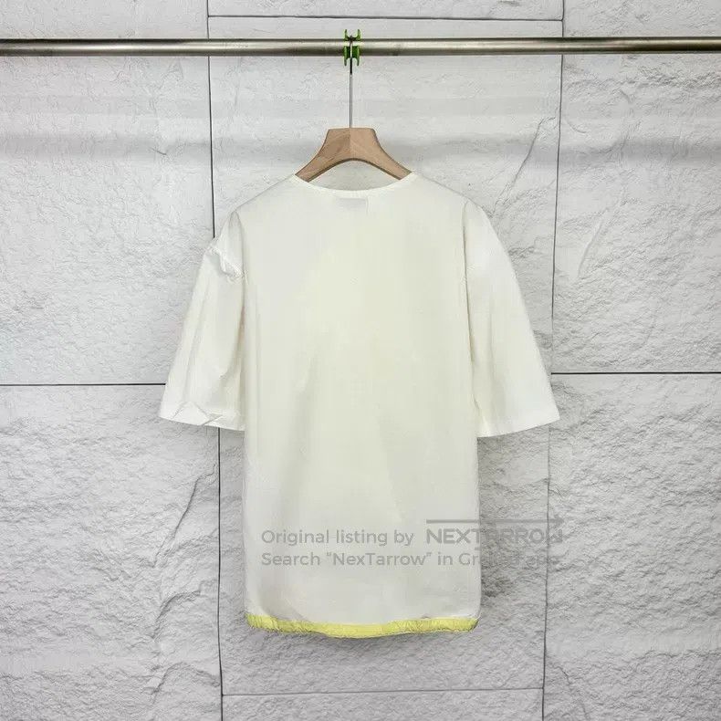 Hermes Hermes size 39 White Contrasting Casual Round Neck Short Sl Size US XXS / EU 40 - 2 Thumbnail